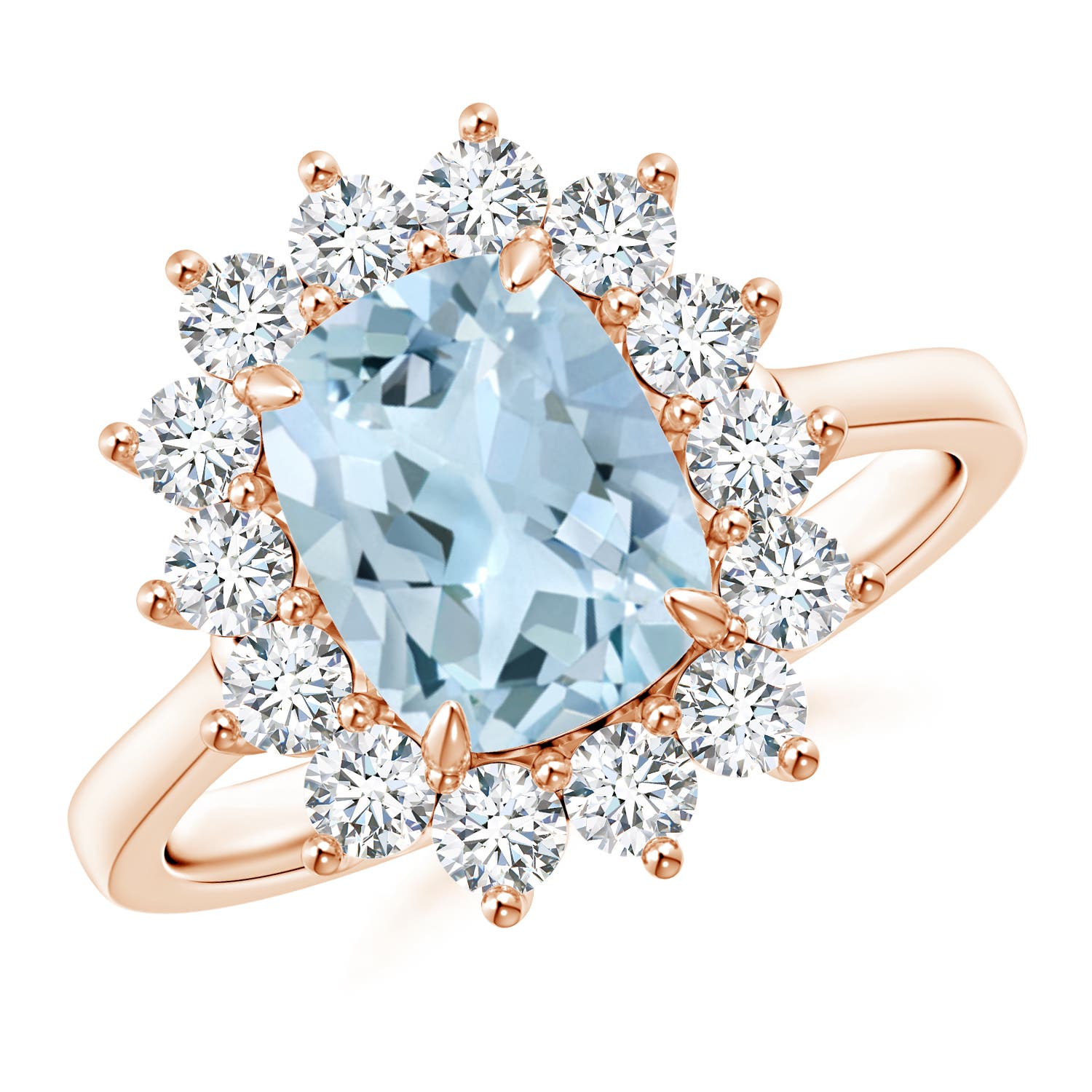 AA - Aquamarine / 2.47 CT / 14 KT Rose Gold