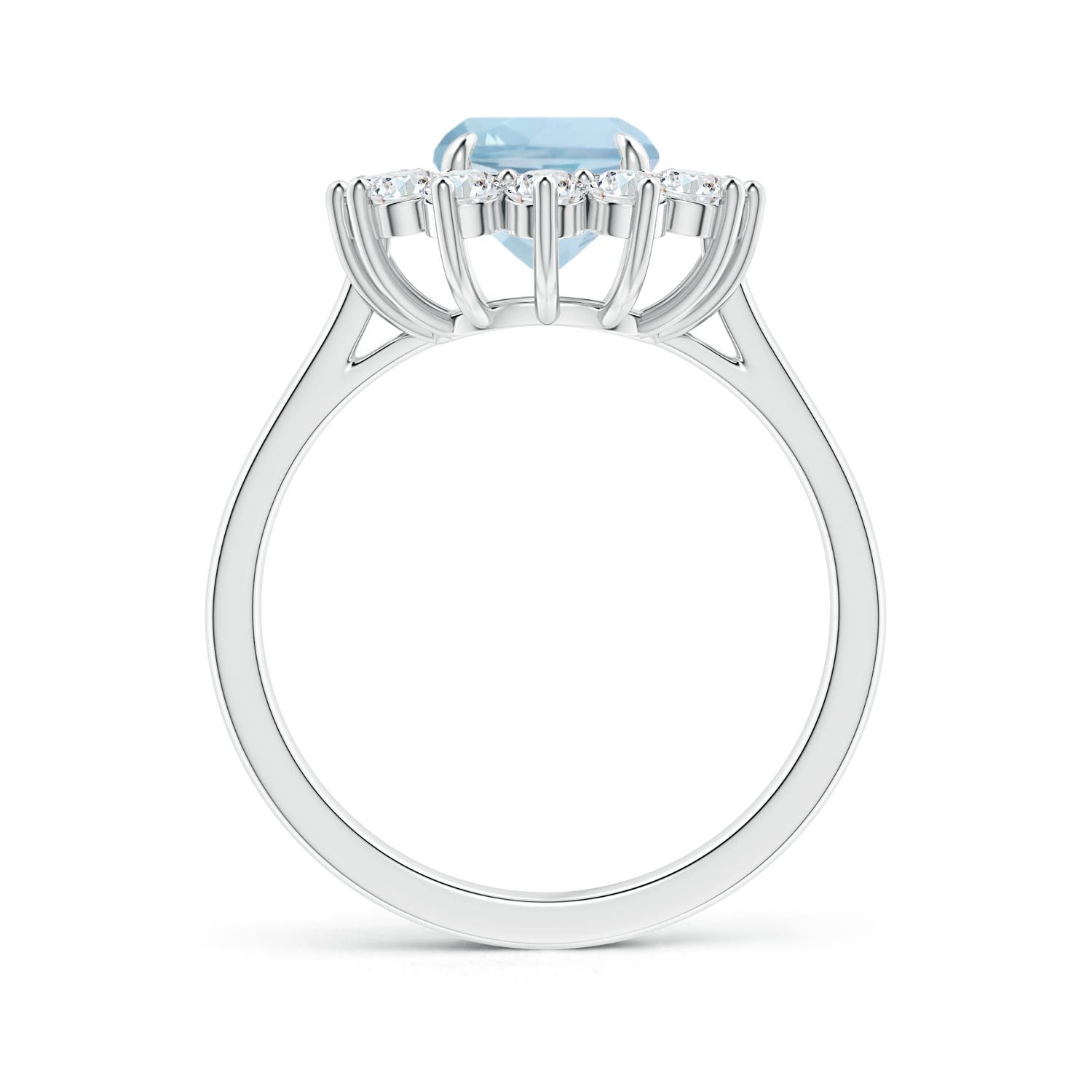 AA - Aquamarine / 2.47 CT / 14 KT White Gold