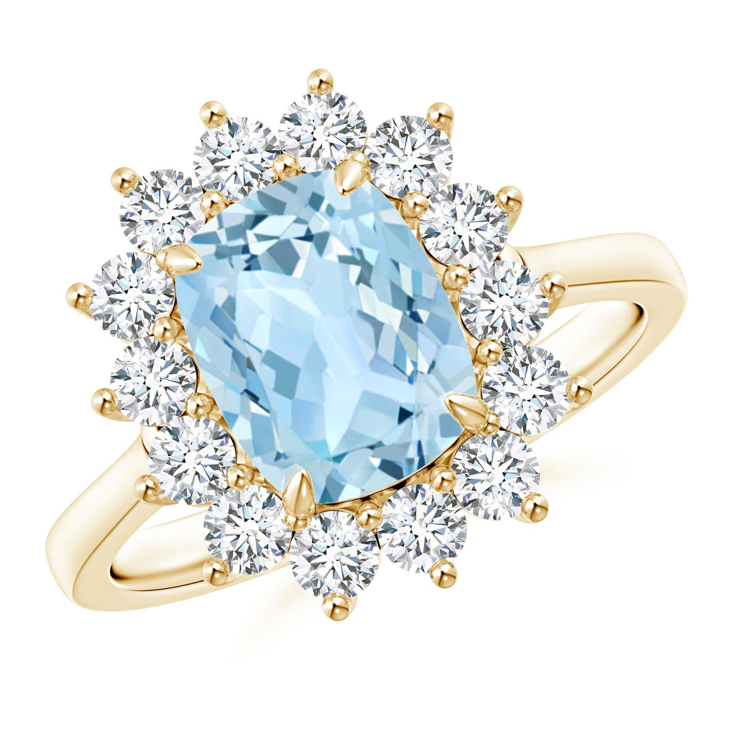 AAA - Aquamarine / 2.47 CT / 14 KT Yellow Gold