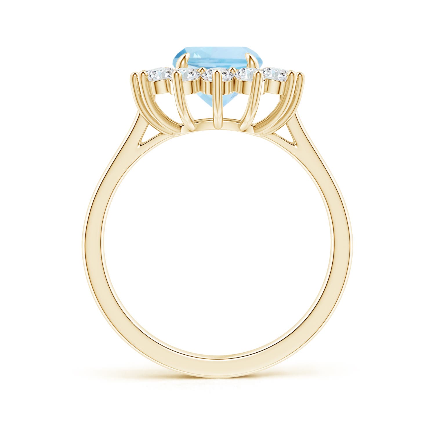 AAA - Aquamarine / 2.47 CT / 14 KT Yellow Gold