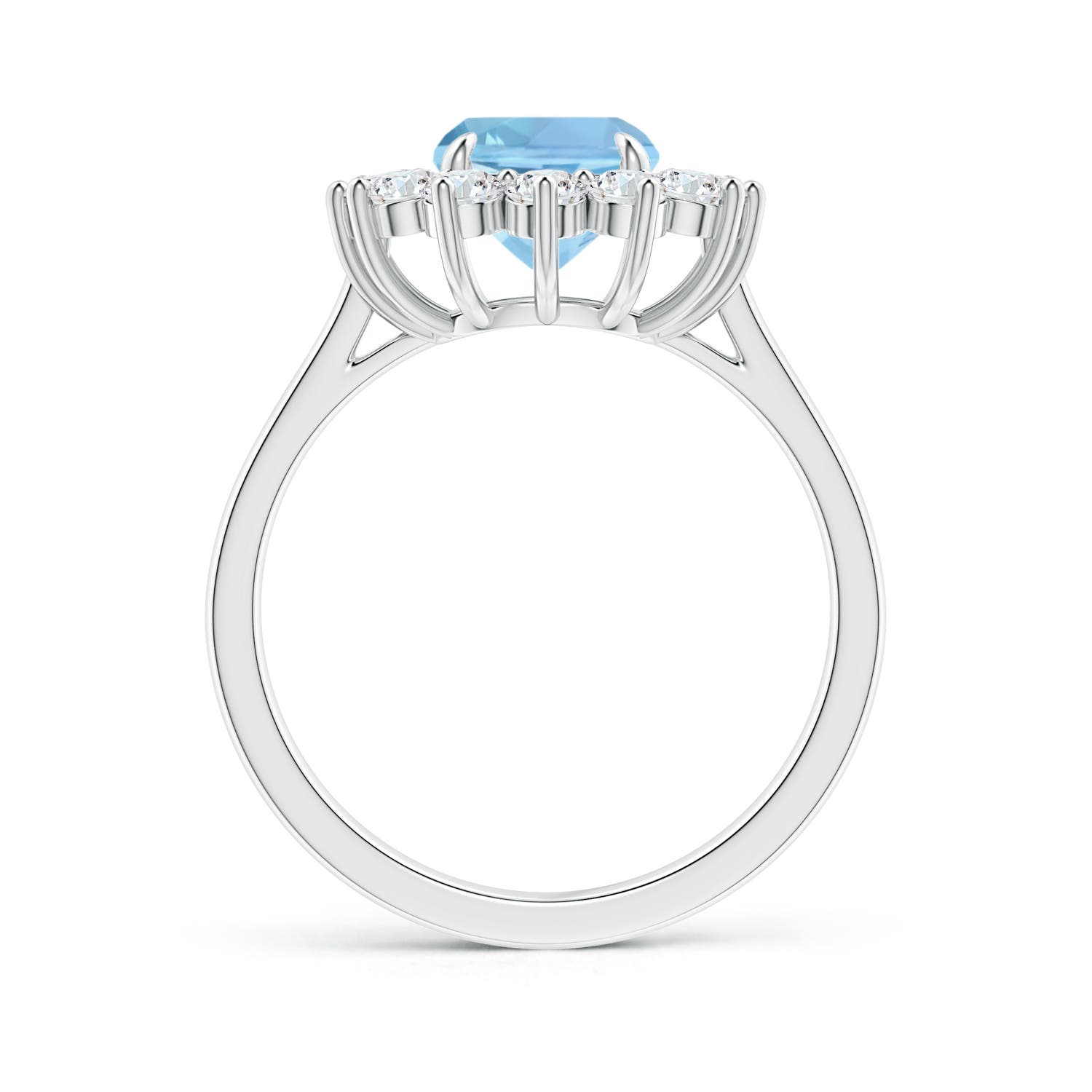 AAAA - Aquamarine / 2.47 CT / 14 KT White Gold