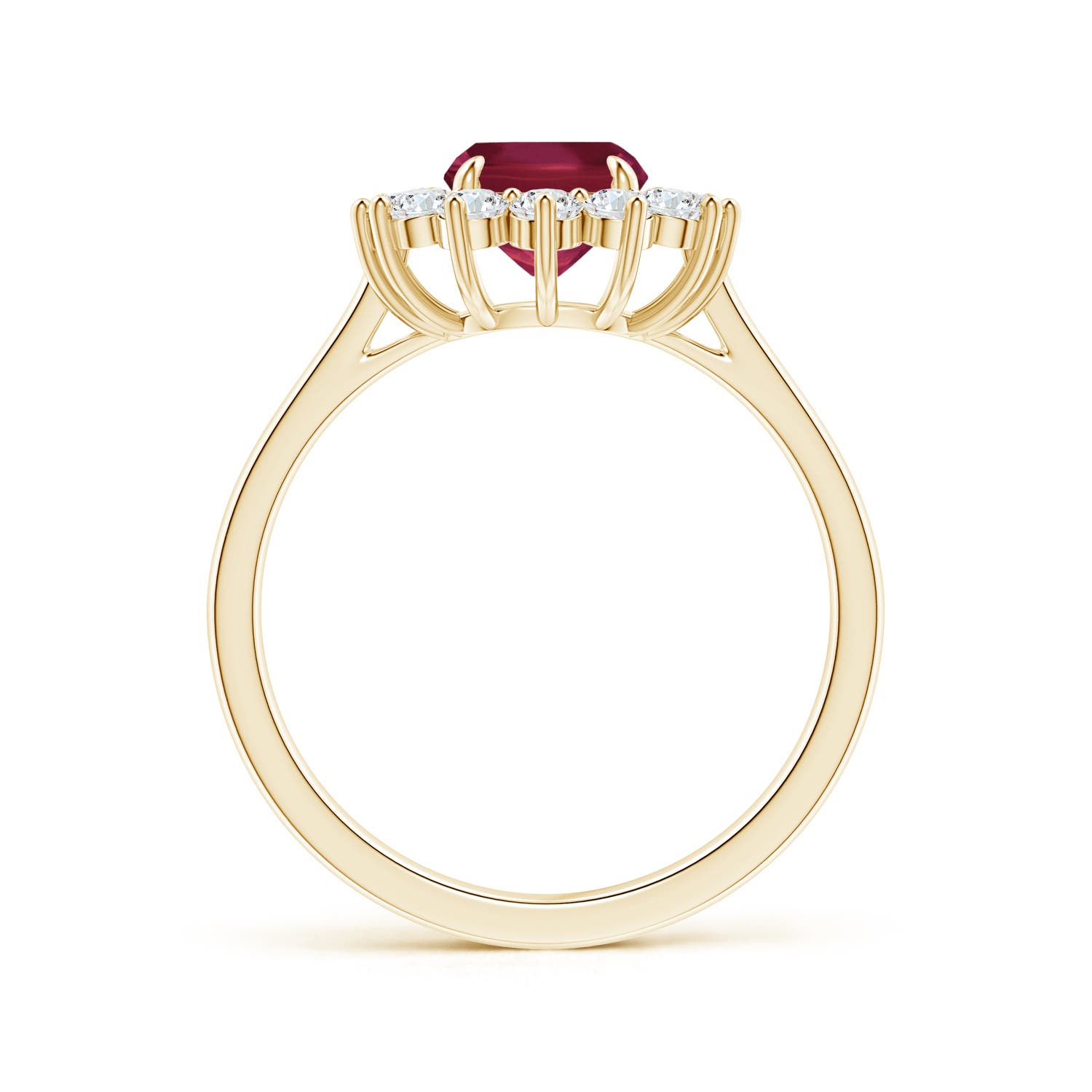 A - Ruby / 1.95 CT / 14 KT Yellow Gold