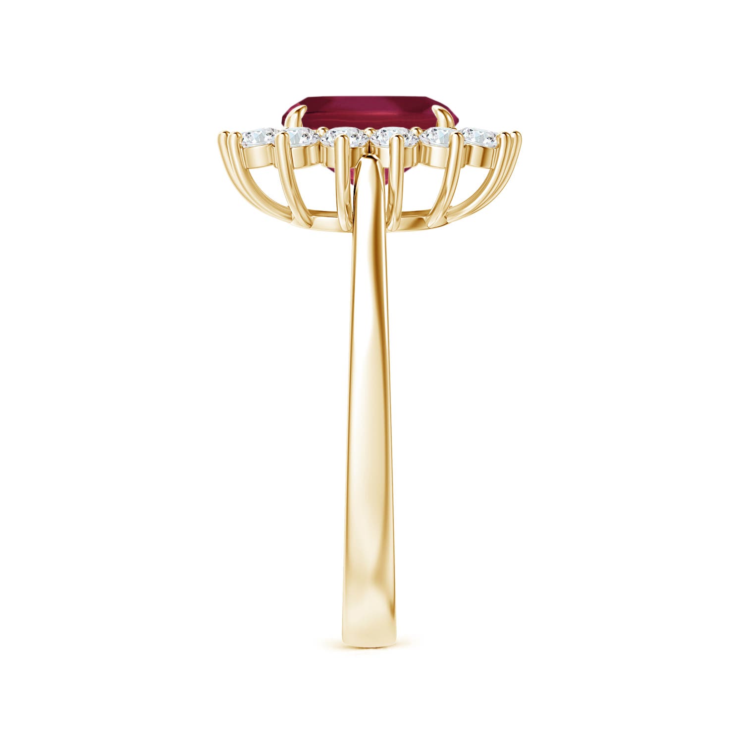 A - Ruby / 1.95 CT / 14 KT Yellow Gold