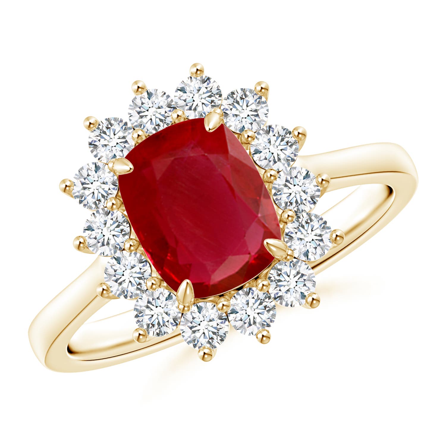 AA - Ruby / 1.95 CT / 14 KT Yellow Gold