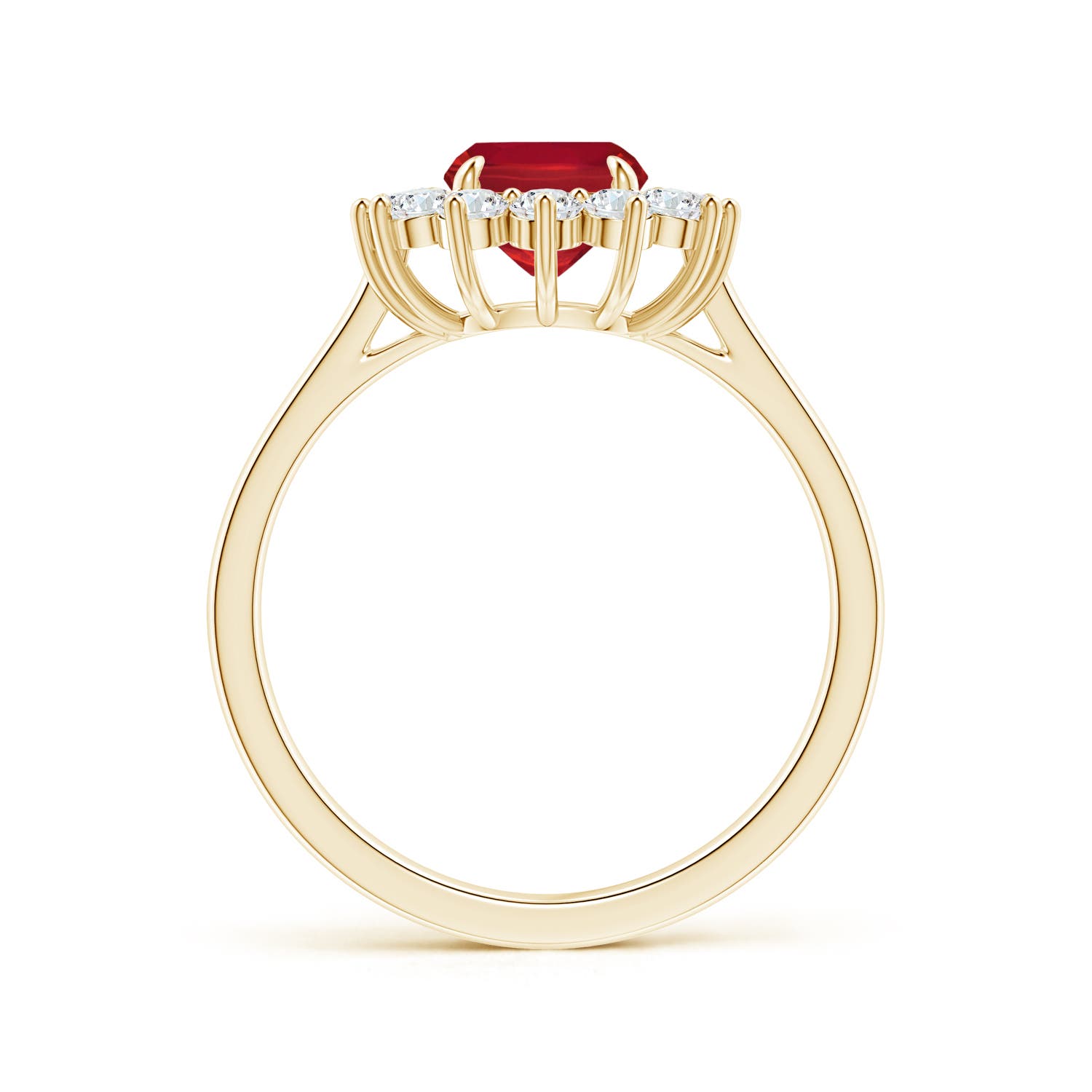 AA - Ruby / 1.95 CT / 14 KT Yellow Gold