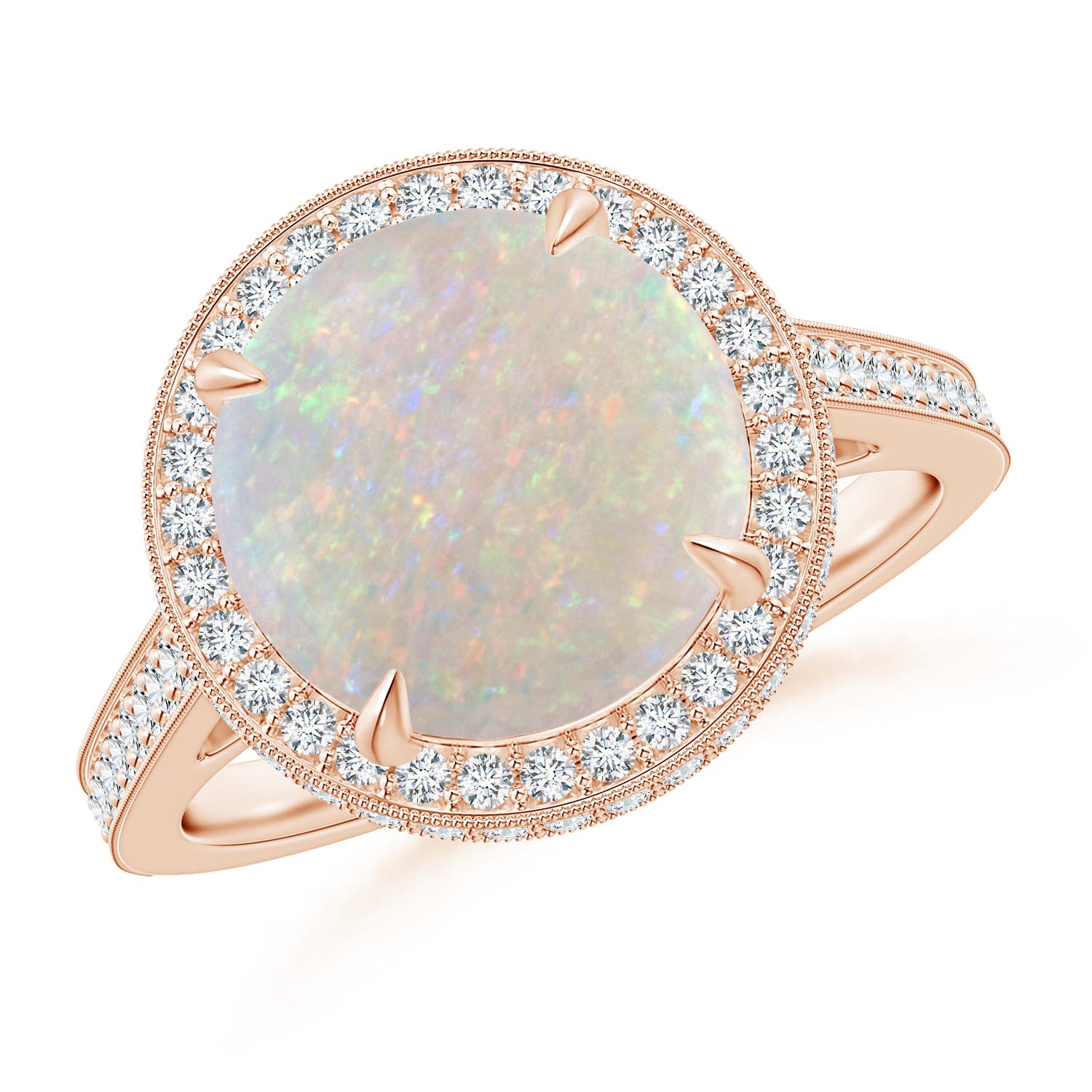 AA - Opal / 2.65 CT / 14 KT Rose Gold