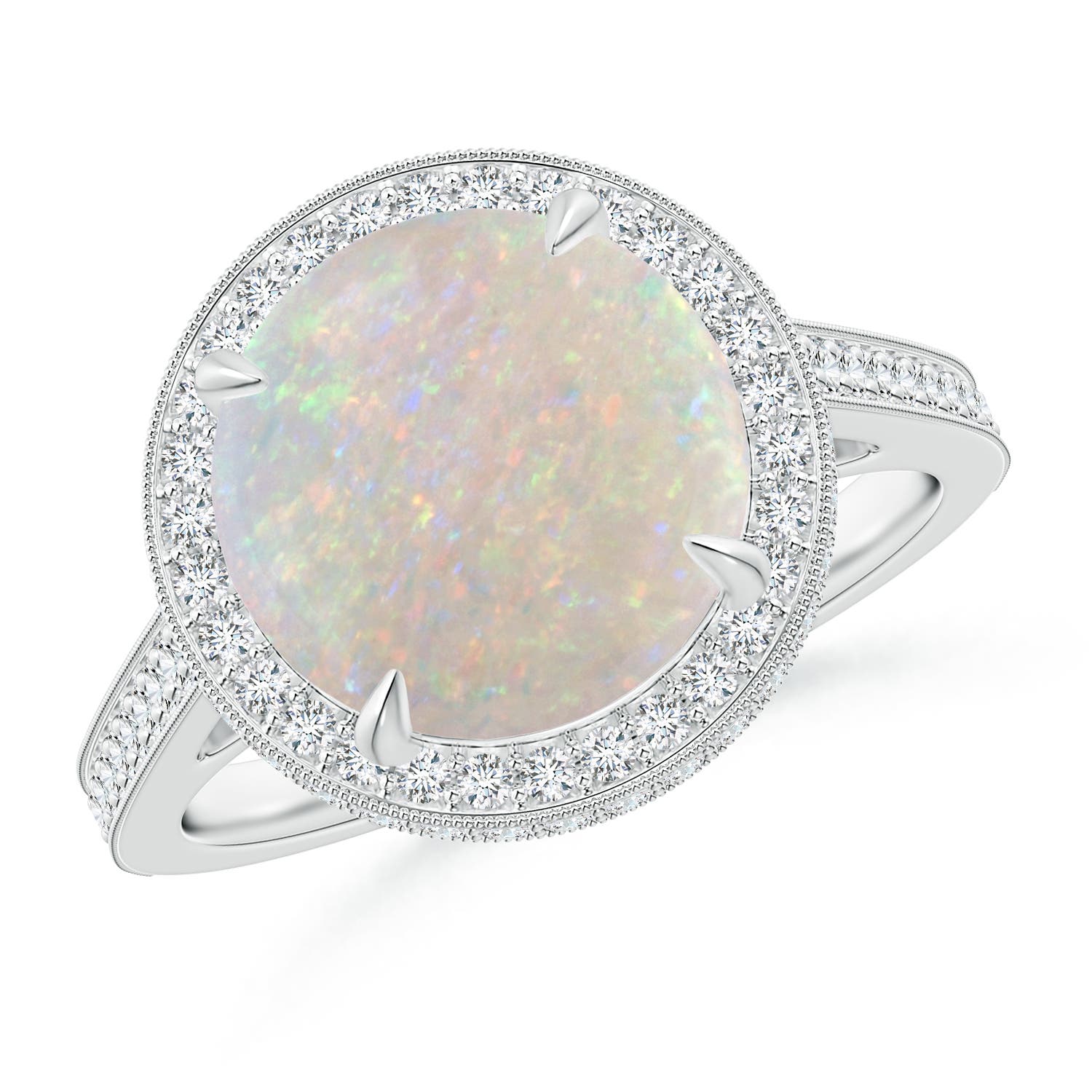 AA - Opal / 2.65 CT / 14 KT White Gold