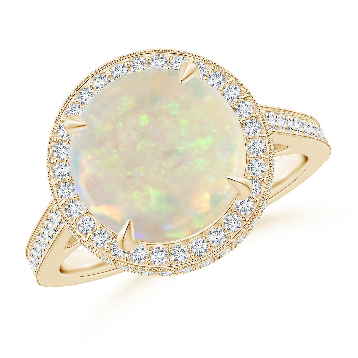 AAA - Opal / 2.65 CT / 14 KT Yellow Gold