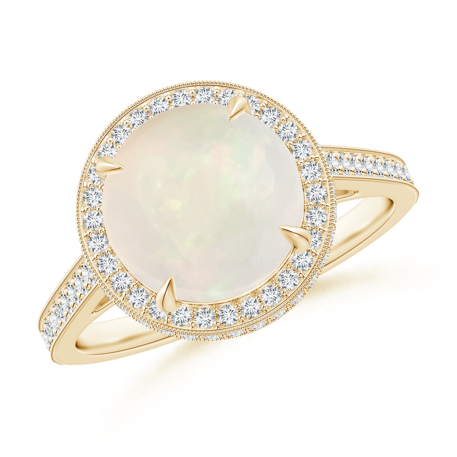 A - Opal / 2.15 CT / 14 KT Yellow Gold