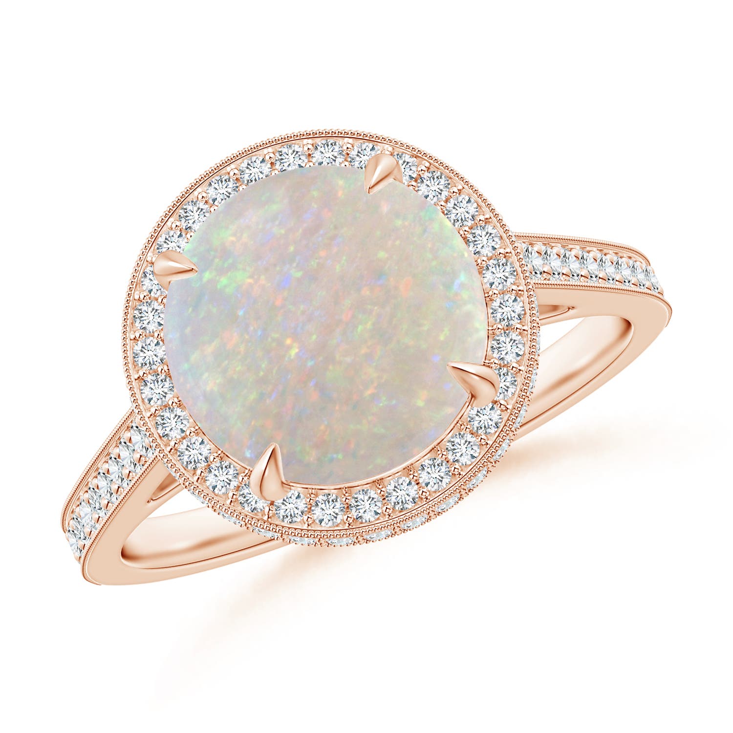 AA - Opal / 2.15 CT / 14 KT Rose Gold