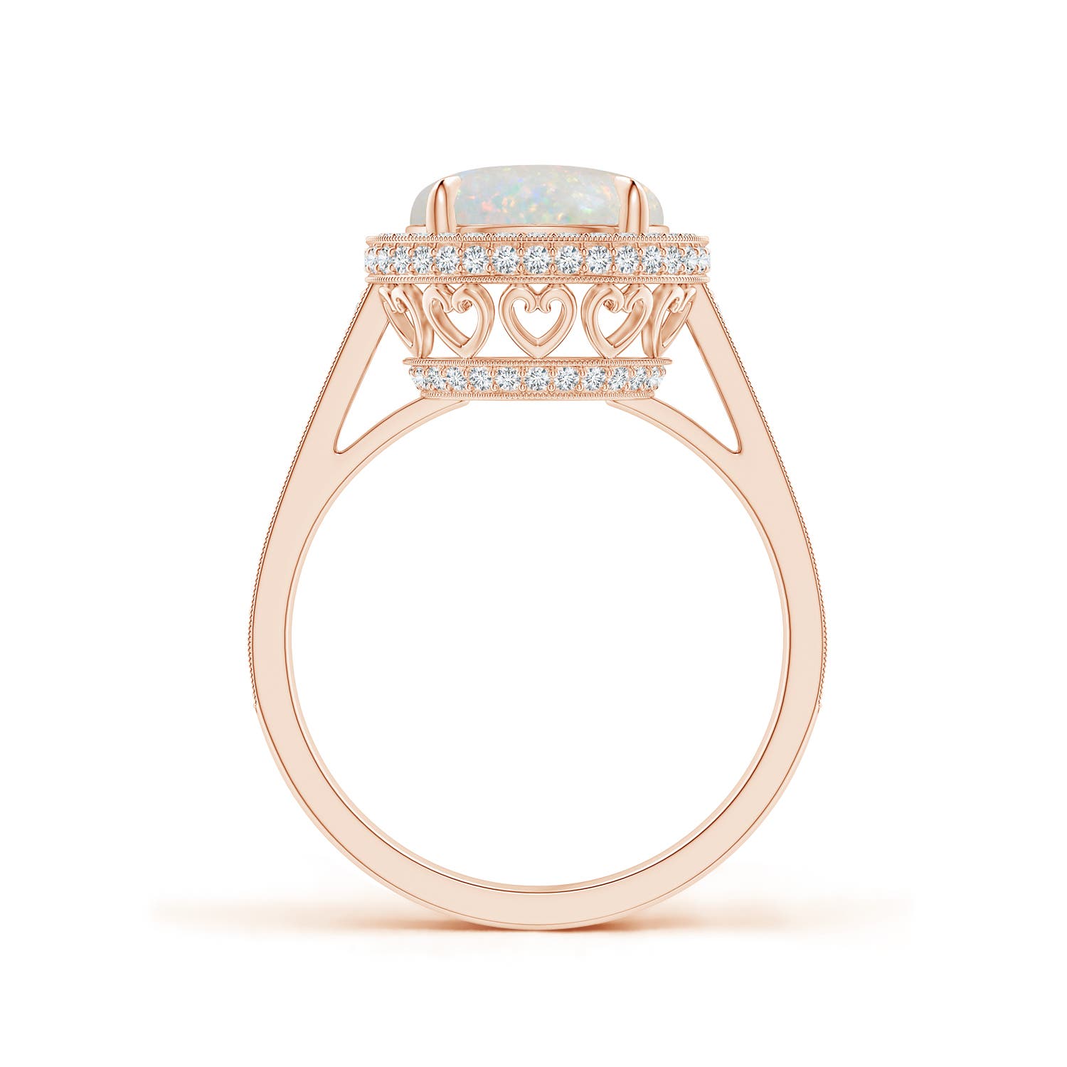 AA - Opal / 2.15 CT / 14 KT Rose Gold