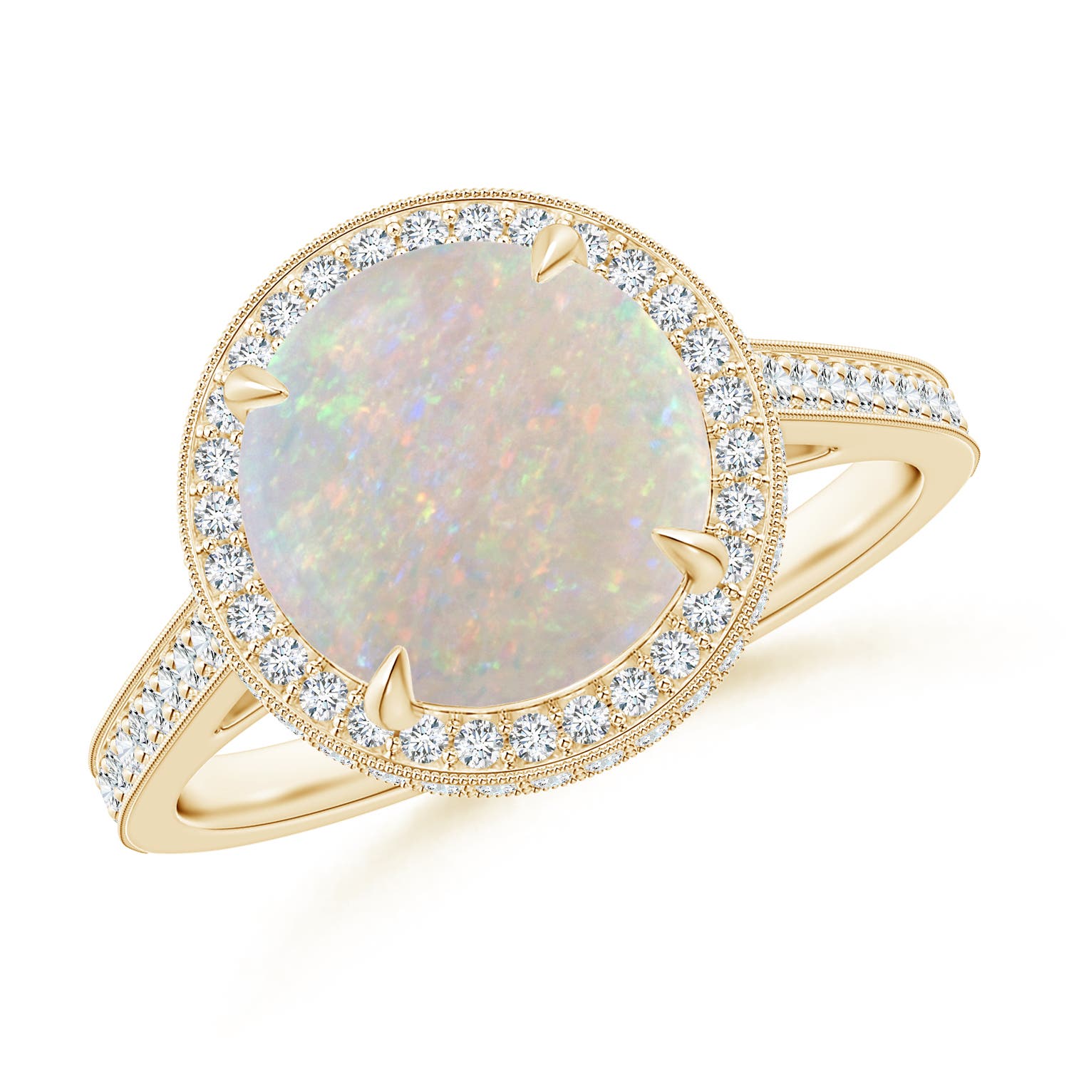 AA - Opal / 2.15 CT / 14 KT Yellow Gold