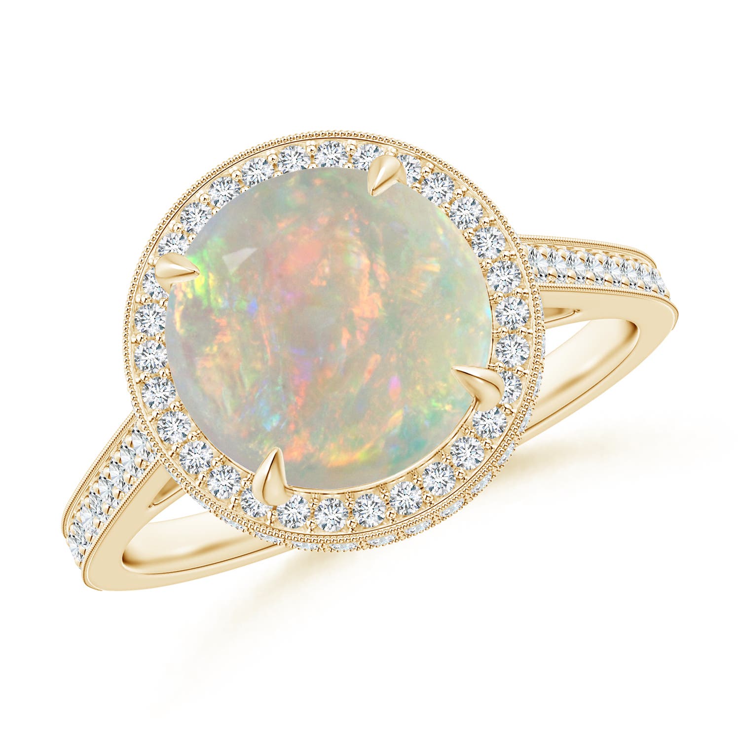 AAAA - Opal / 2.15 CT / 14 KT Yellow Gold