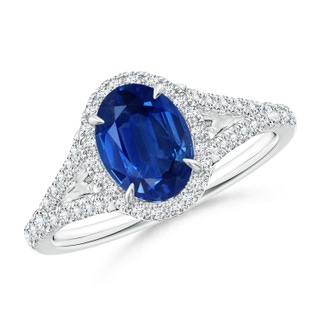 Oval AAA Blue Sapphire