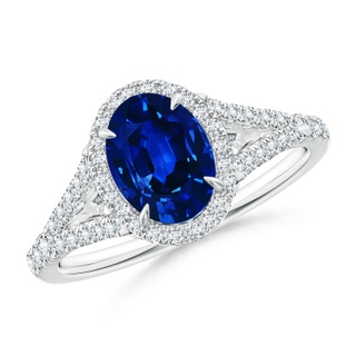 Oval AAAA Blue Sapphire