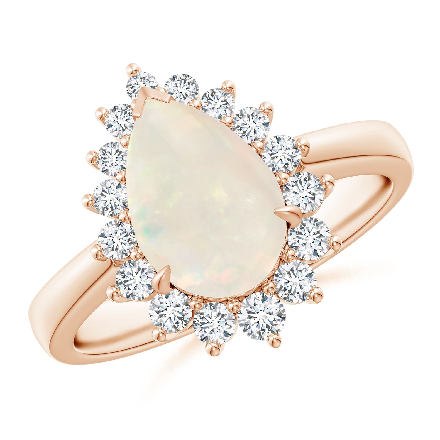 A - Opal / 1.57 CT / 14 KT Rose Gold