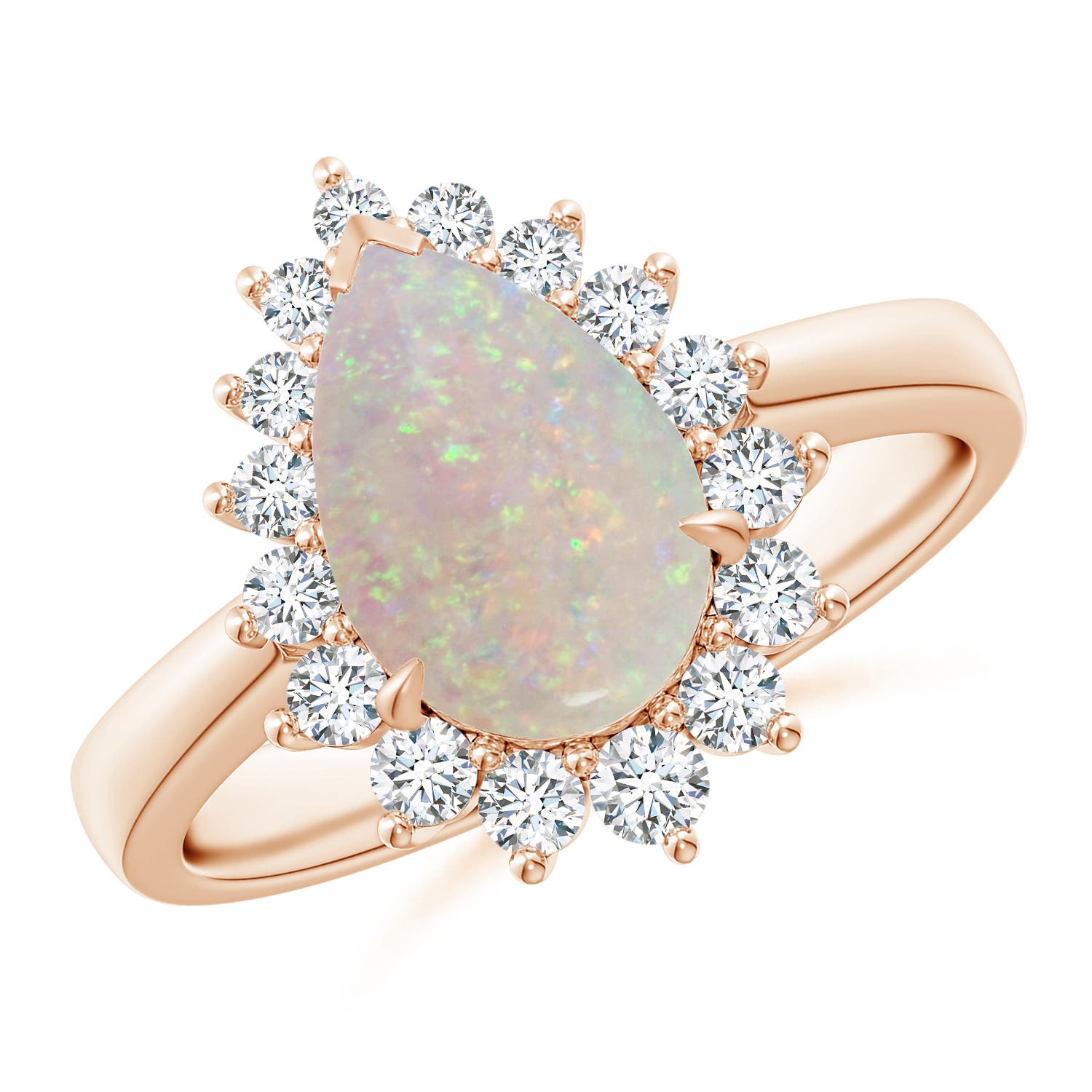 AA - Opal / 1.57 CT / 14 KT Rose Gold