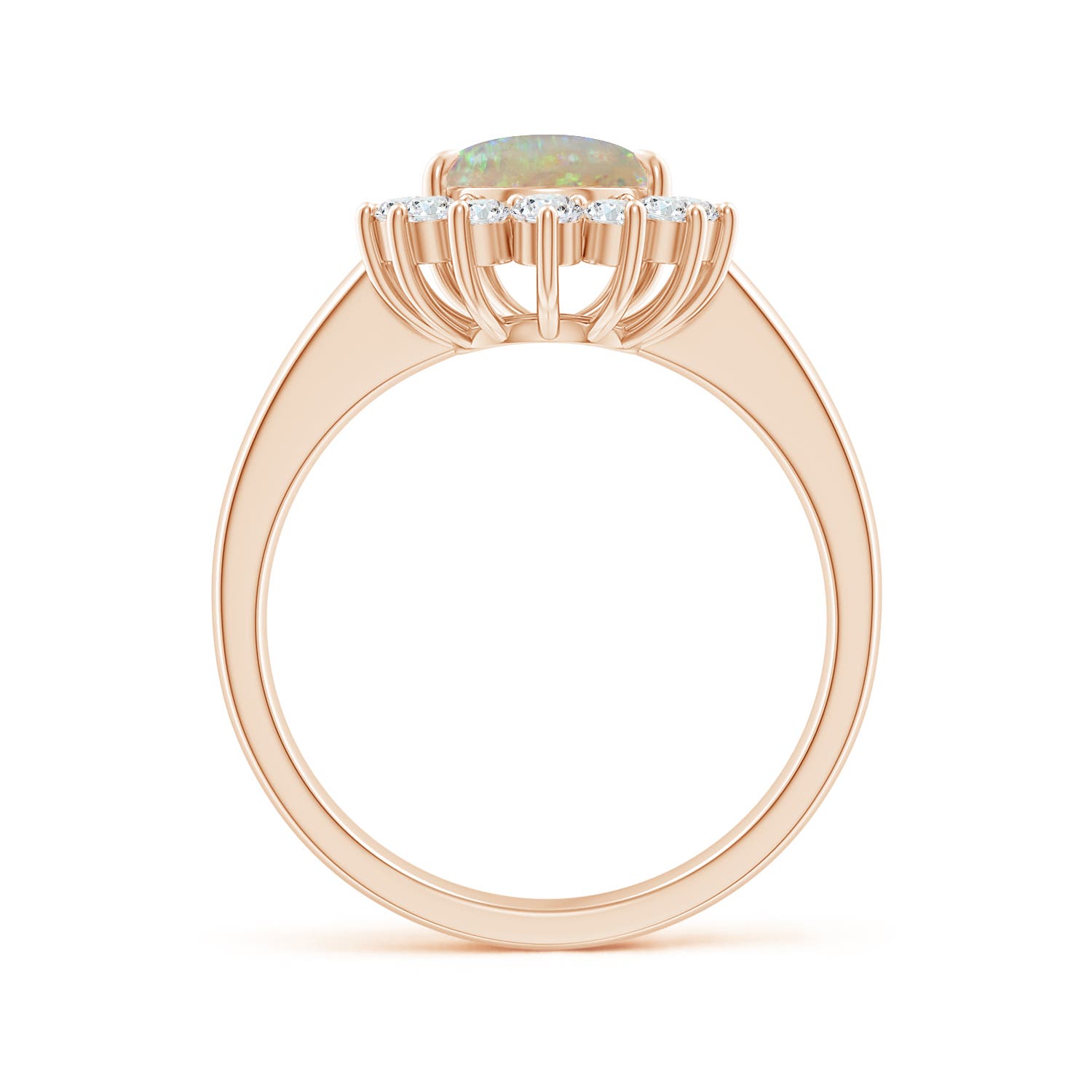 AAAA - Opal / 1.57 CT / 14 KT Rose Gold