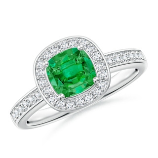 Cushion AAA Emerald