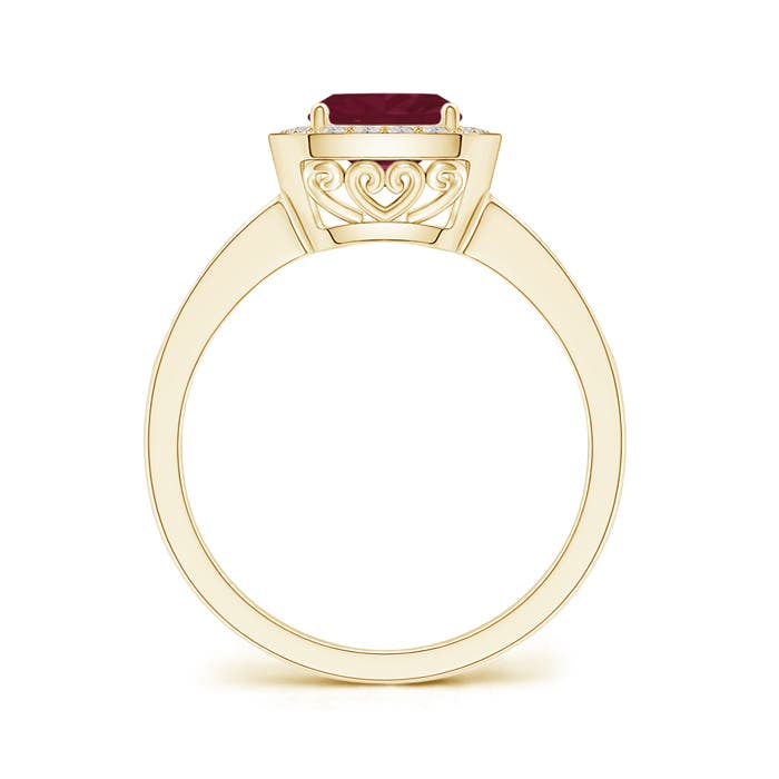 A - Ruby / 1.19 CT / 14 KT Yellow Gold