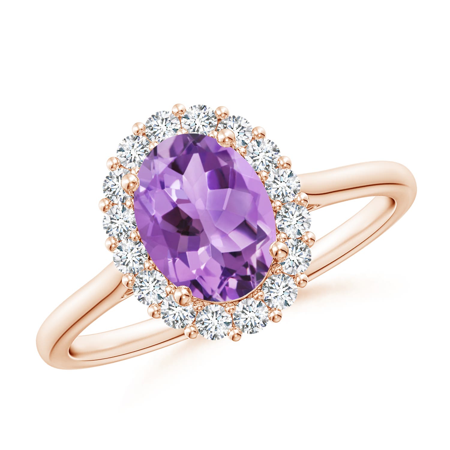 A - Amethyst / 1.55 CT / 14 KT Rose Gold