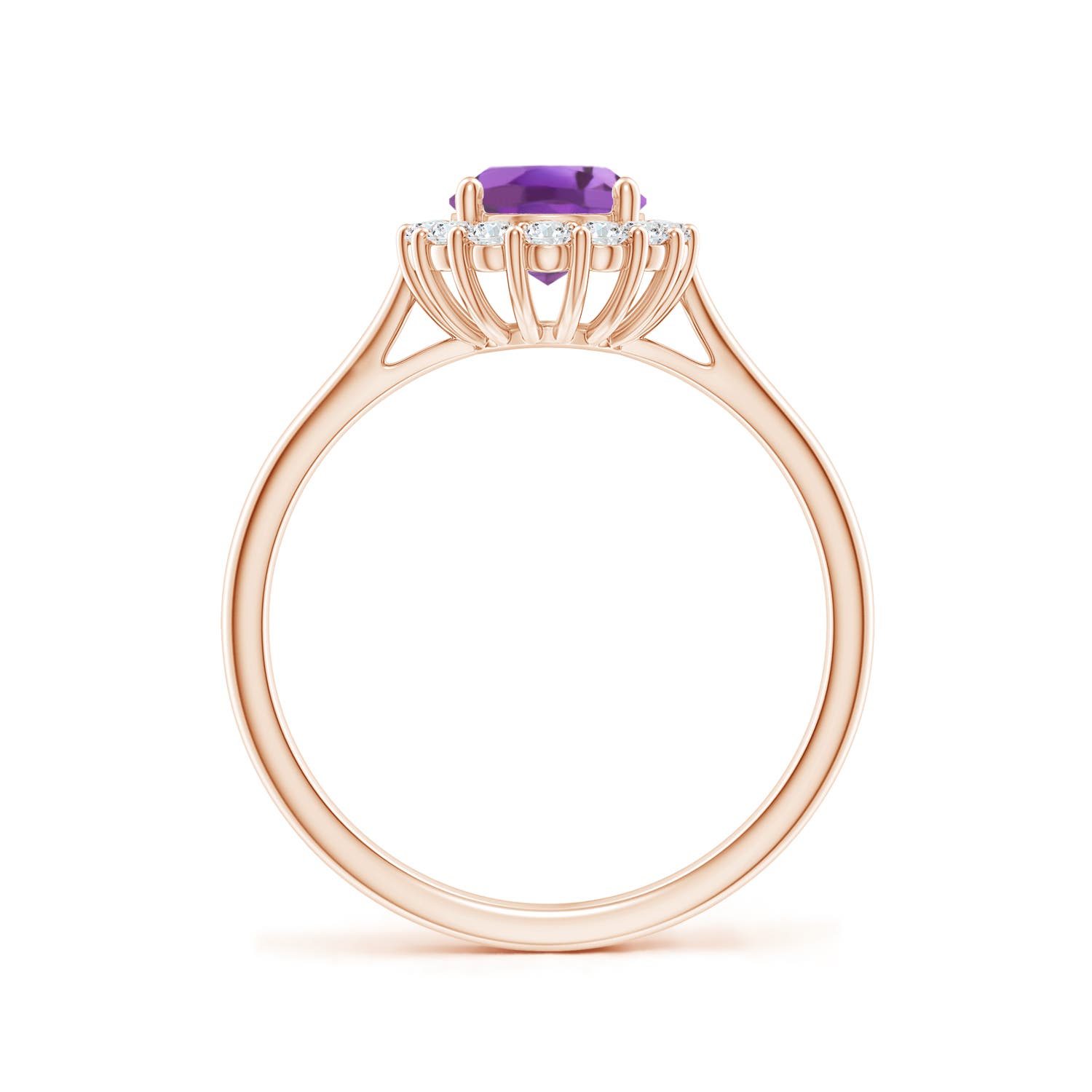 A - Amethyst / 1.55 CT / 14 KT Rose Gold