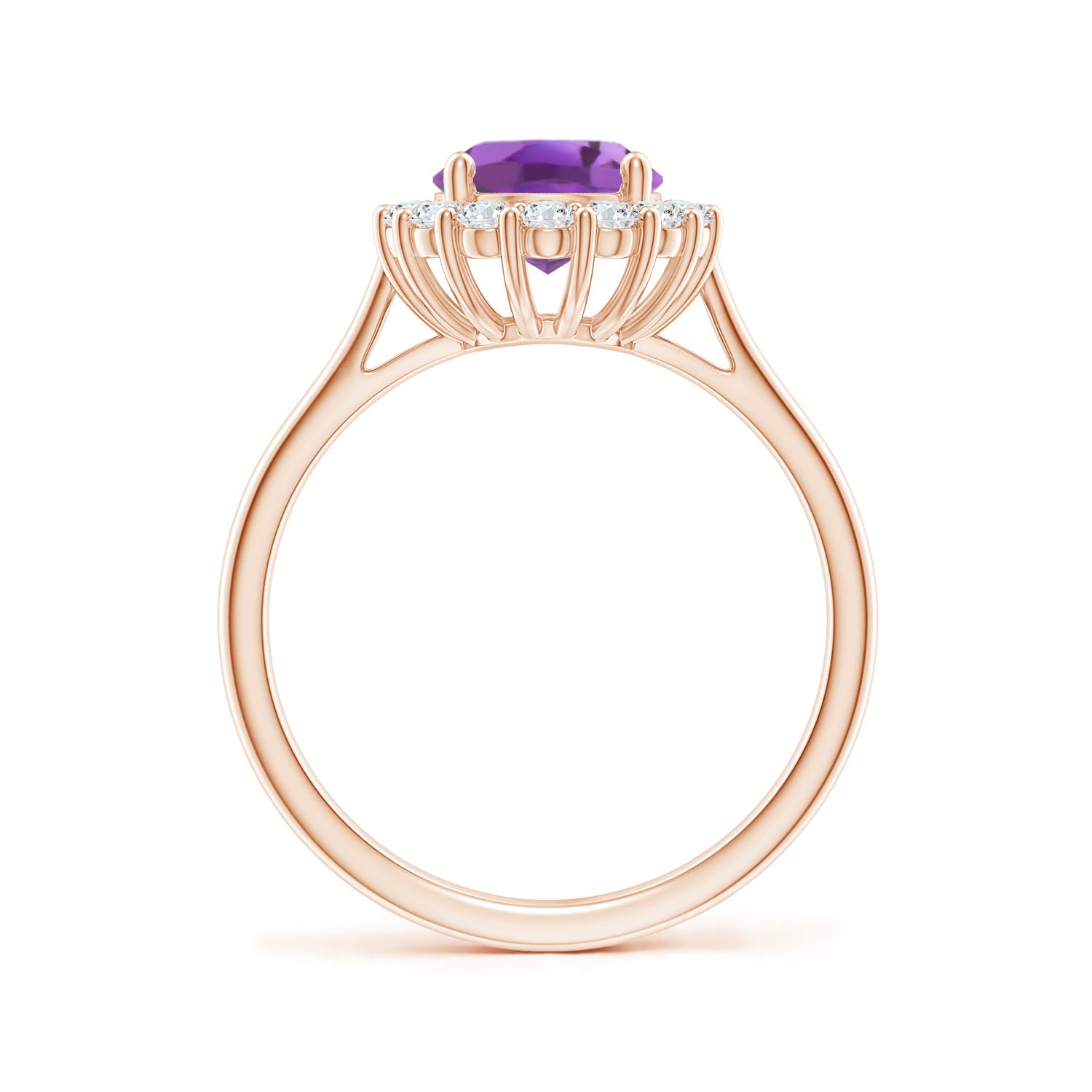 A - Amethyst / 2.16 CT / 14 KT Rose Gold