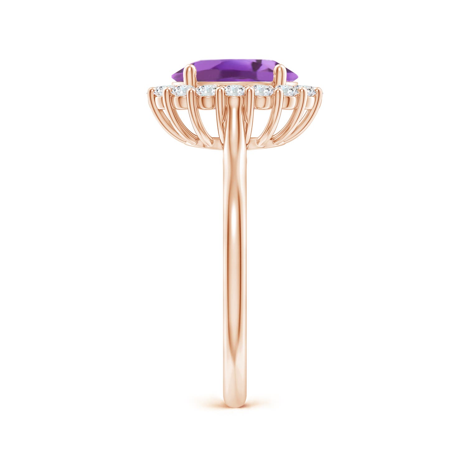 A - Amethyst / 2.16 CT / 14 KT Rose Gold