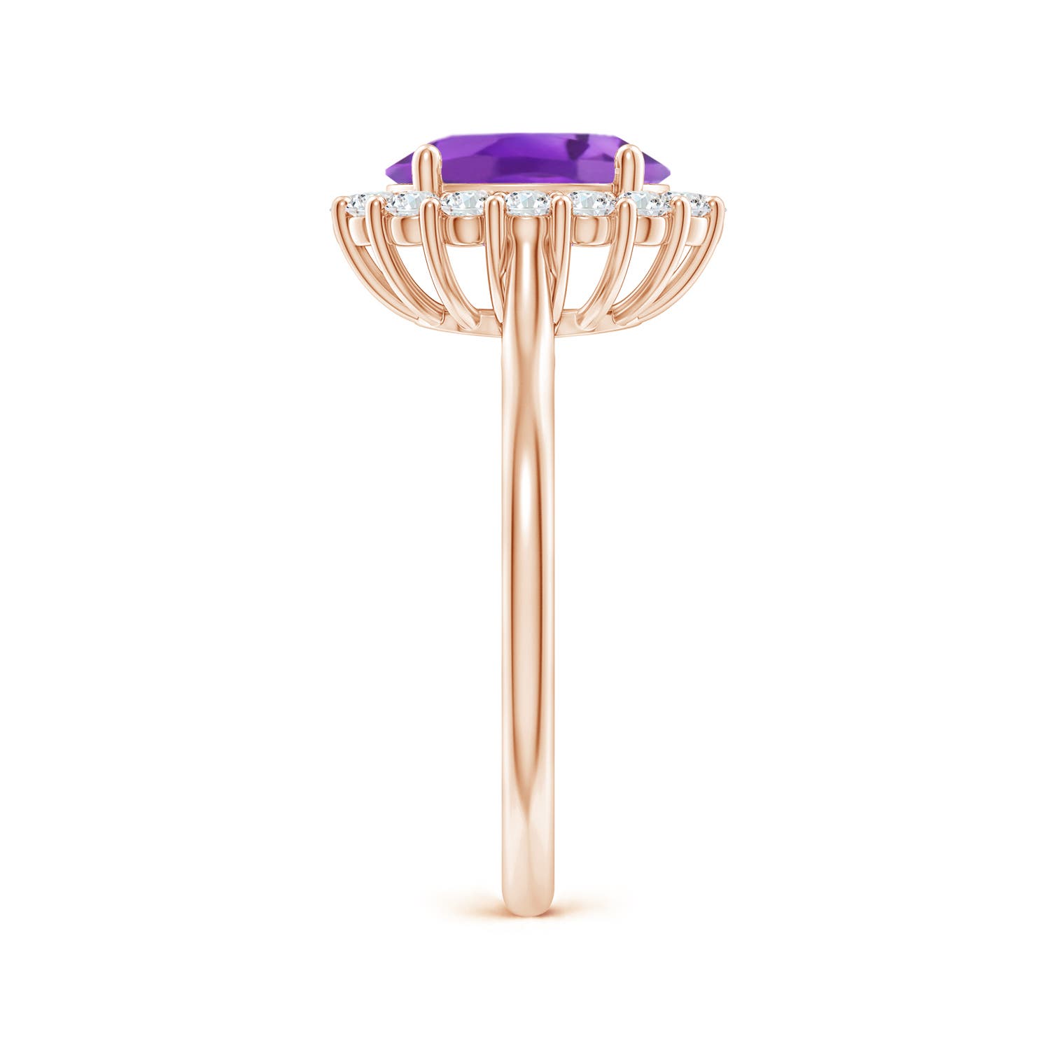 AA - Amethyst / 2.16 CT / 14 KT Rose Gold