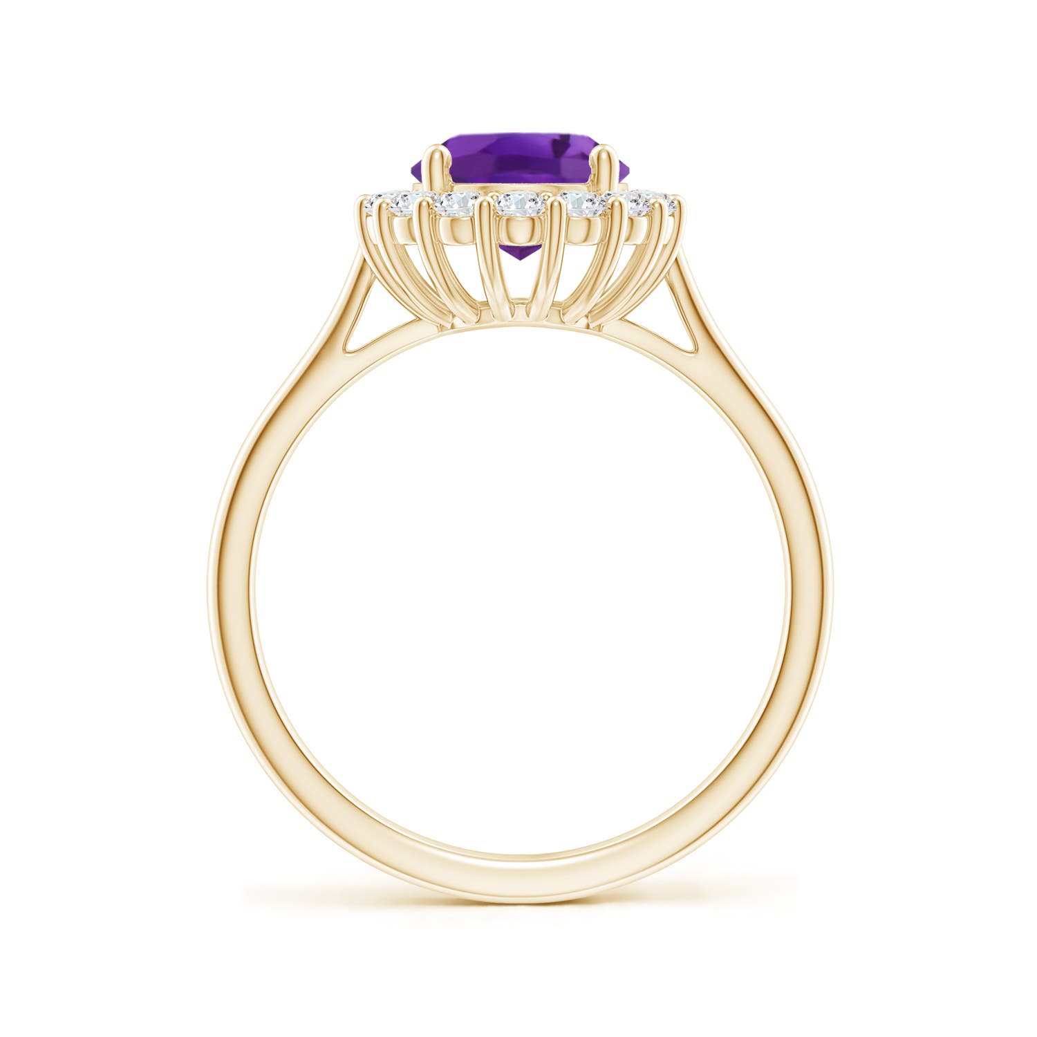 AAA - Amethyst / 2.16 CT / 14 KT Yellow Gold