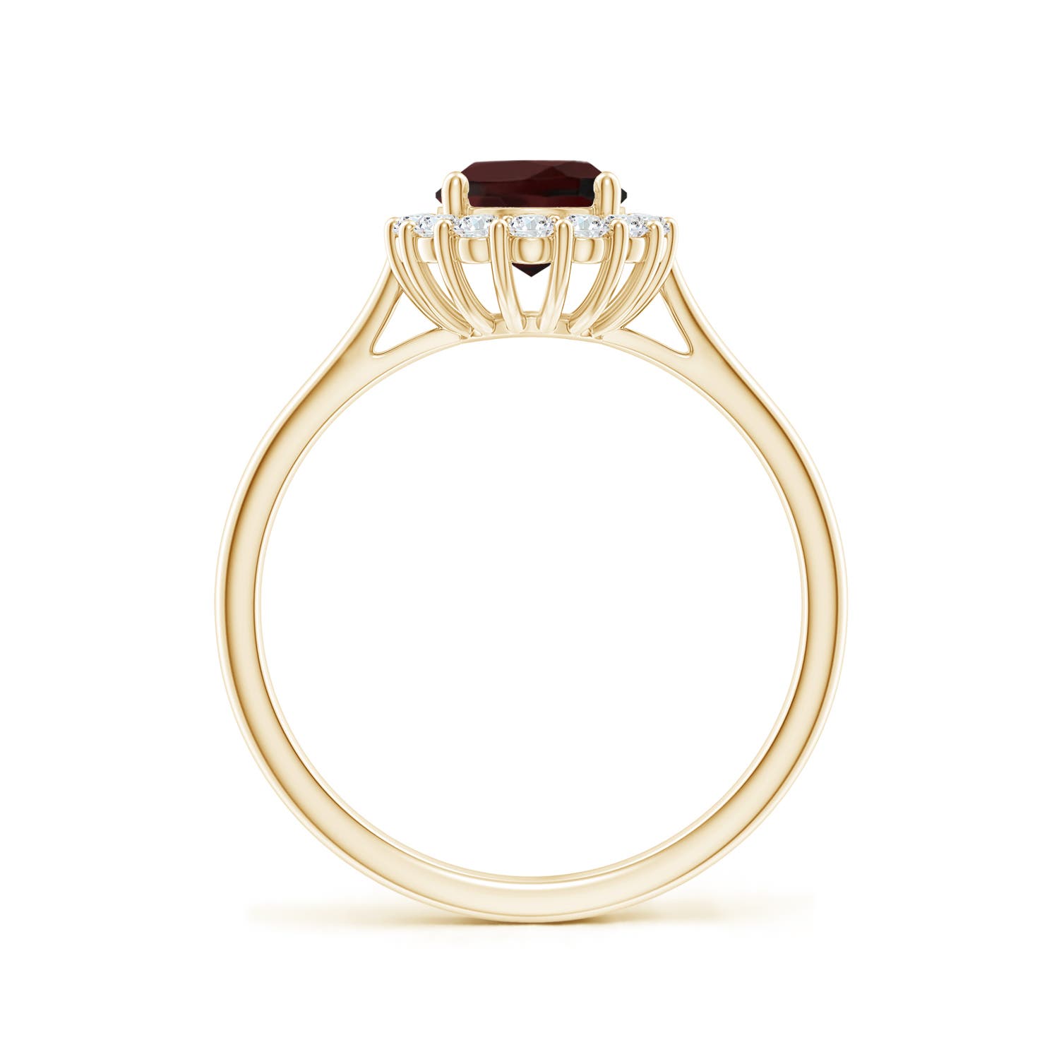 A - Garnet / 1.74 CT / 14 KT Yellow Gold