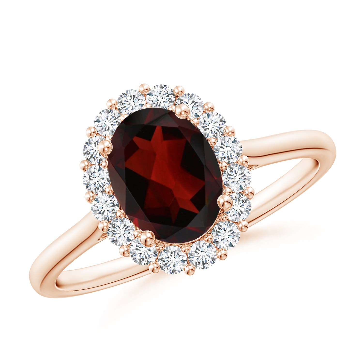 AA - Garnet / 1.74 CT / 14 KT Rose Gold