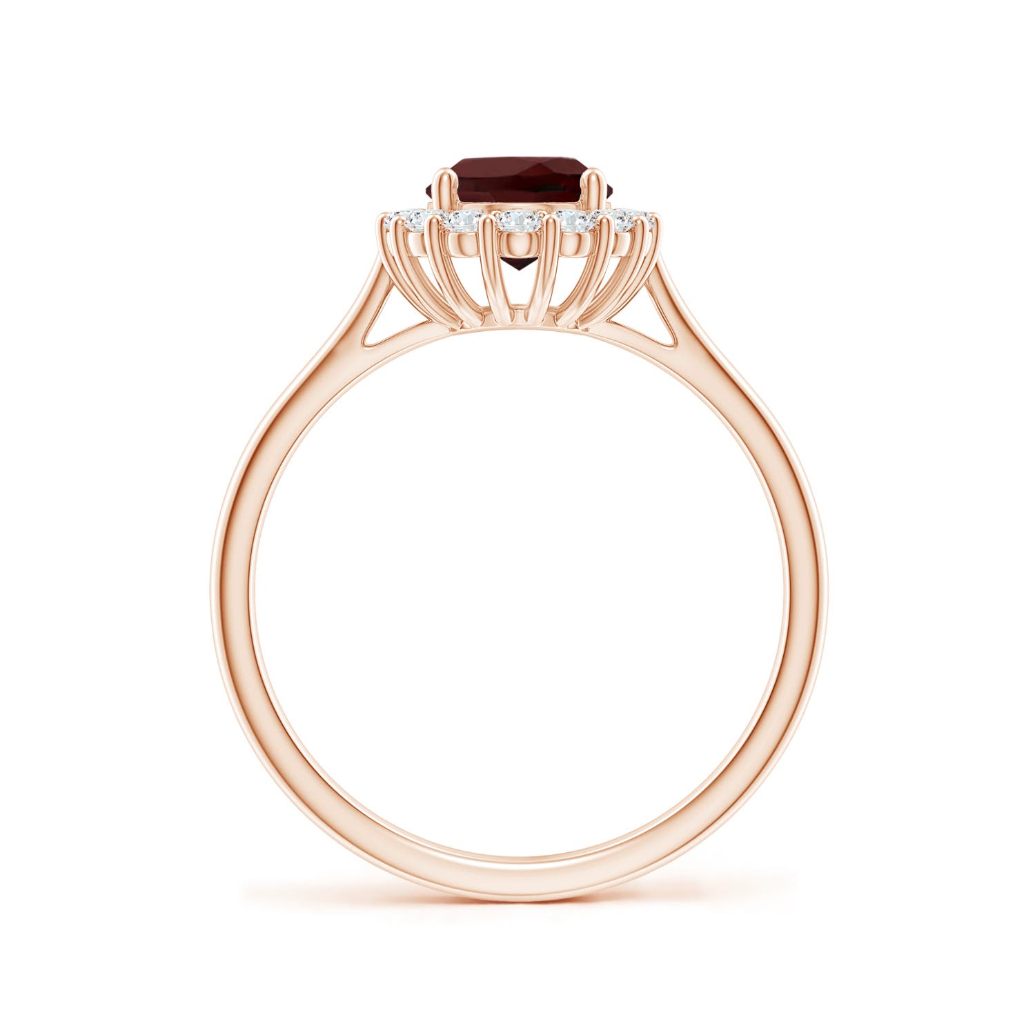 AA - Garnet / 1.74 CT / 14 KT Rose Gold