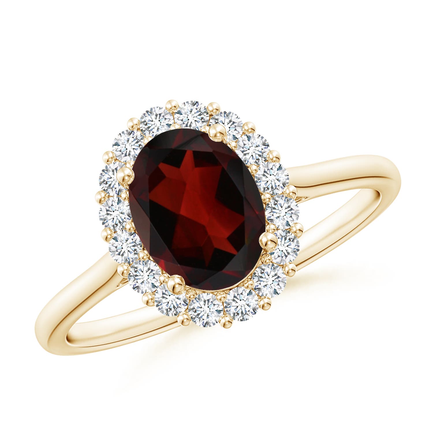 AA - Garnet / 1.74 CT / 14 KT Yellow Gold