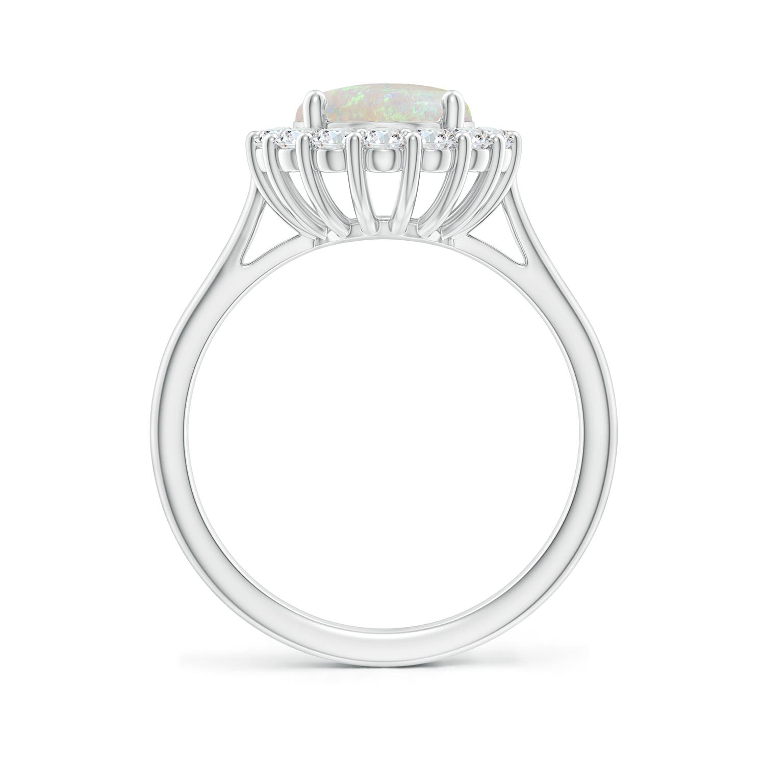 AA - Opal / 2.01 CT / 14 KT White Gold