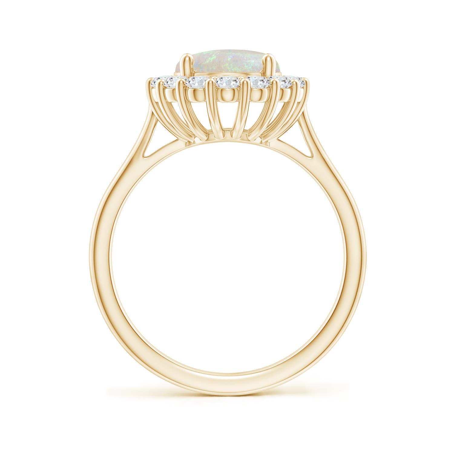 AA - Opal / 2.01 CT / 14 KT Yellow Gold