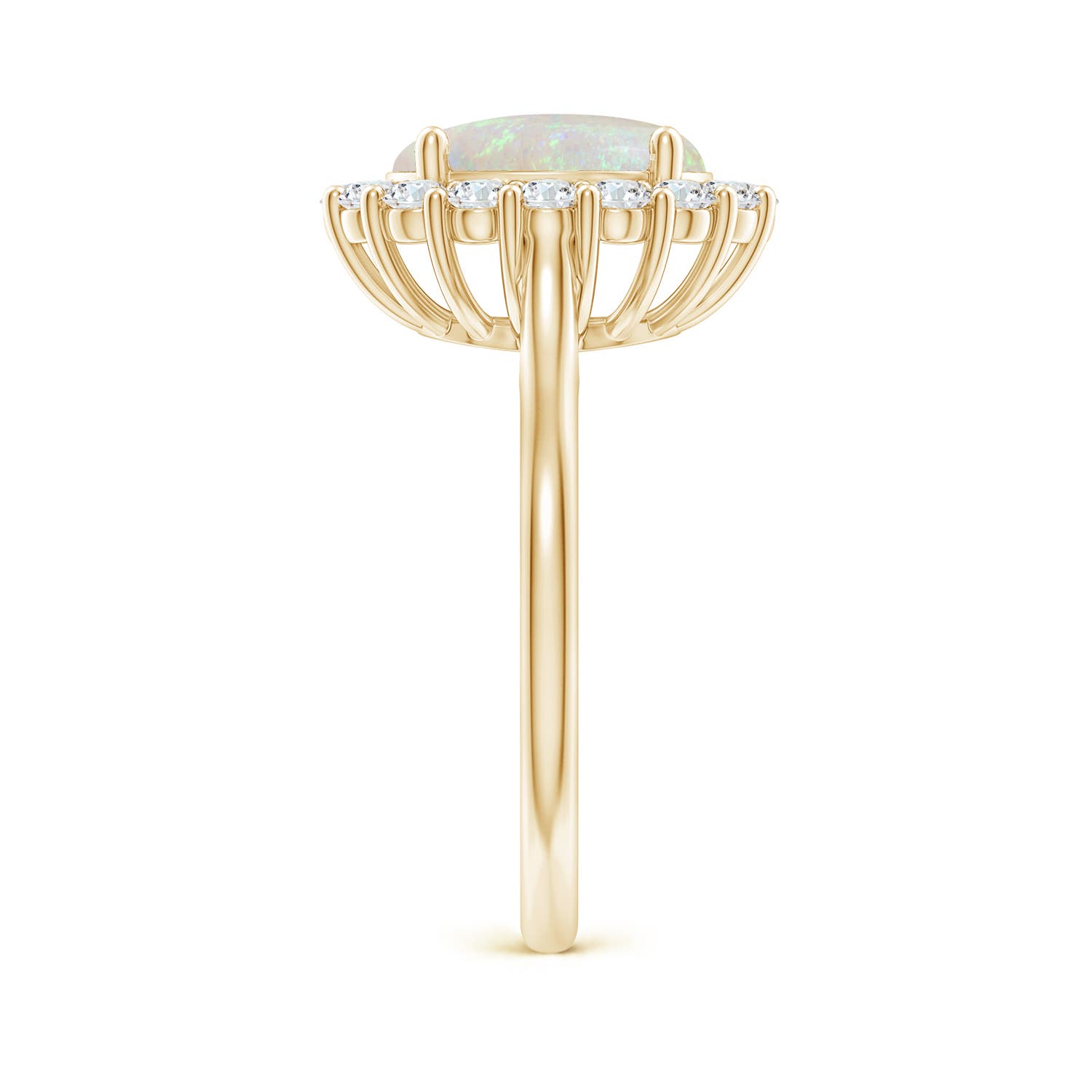 AA - Opal / 2.01 CT / 14 KT Yellow Gold