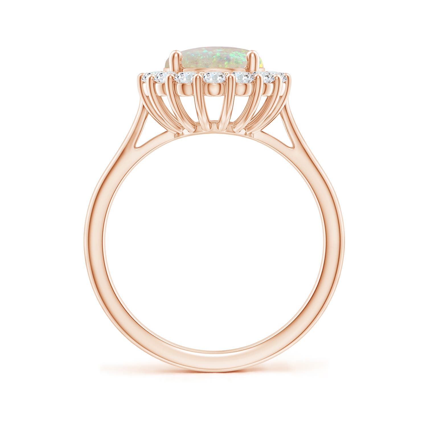 AAA - Opal / 2.01 CT / 14 KT Rose Gold