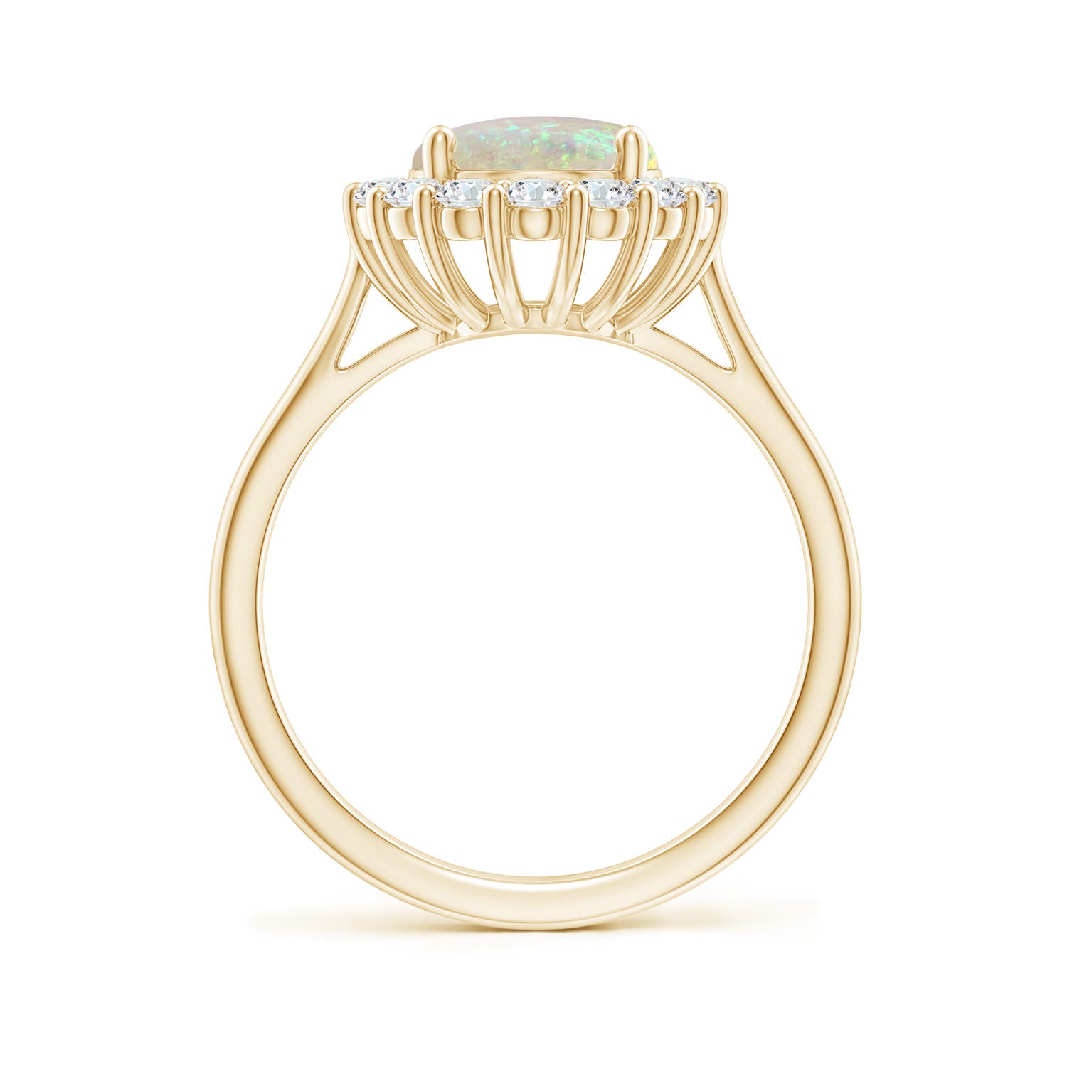 AAA - Opal / 2.01 CT / 14 KT Yellow Gold