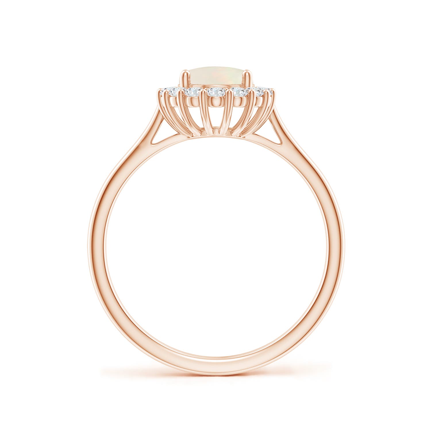 A - Opal / 1.09 CT / 14 KT Rose Gold