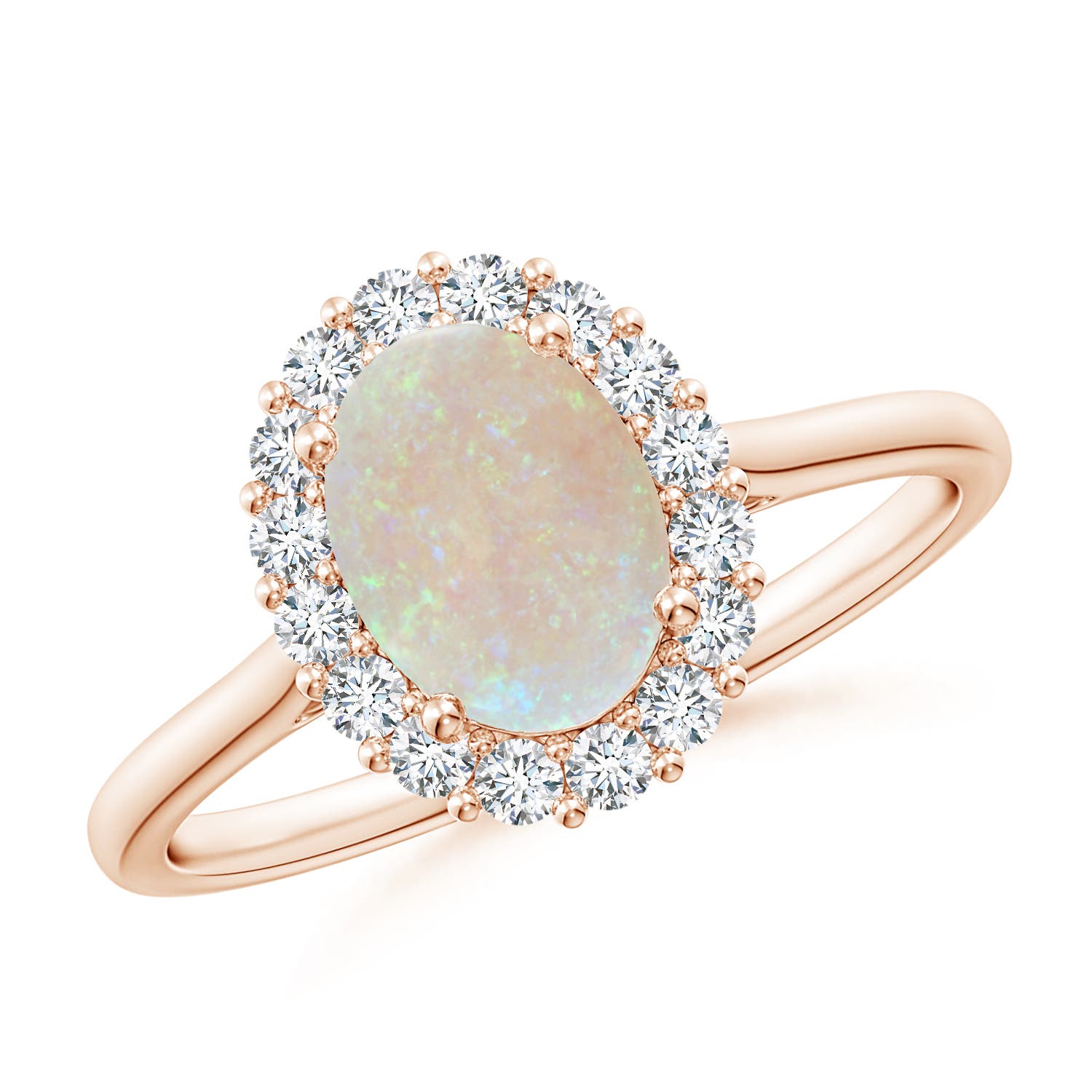 AA - Opal / 1.09 CT / 14 KT Rose Gold