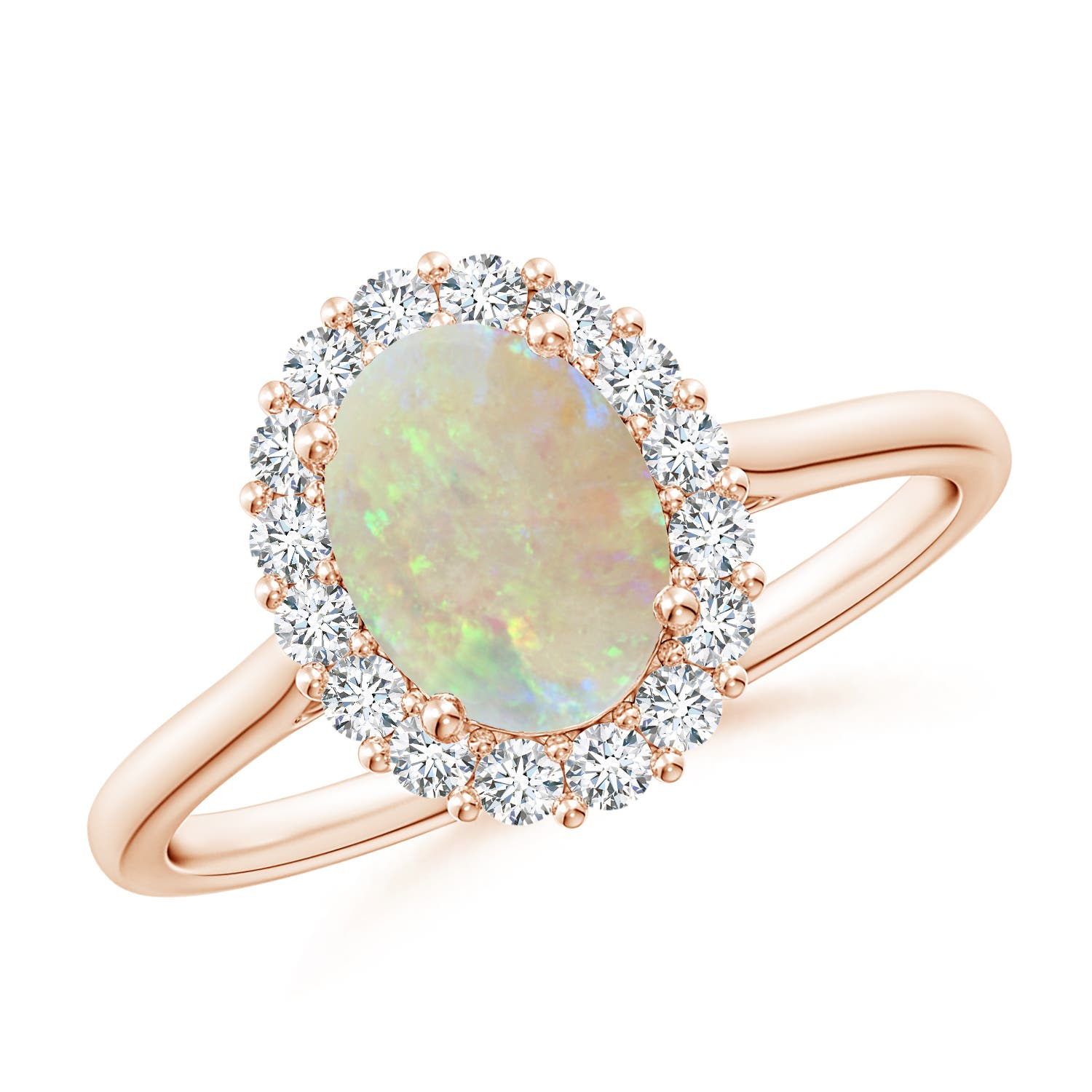 AAA - Opal / 1.09 CT / 14 KT Rose Gold