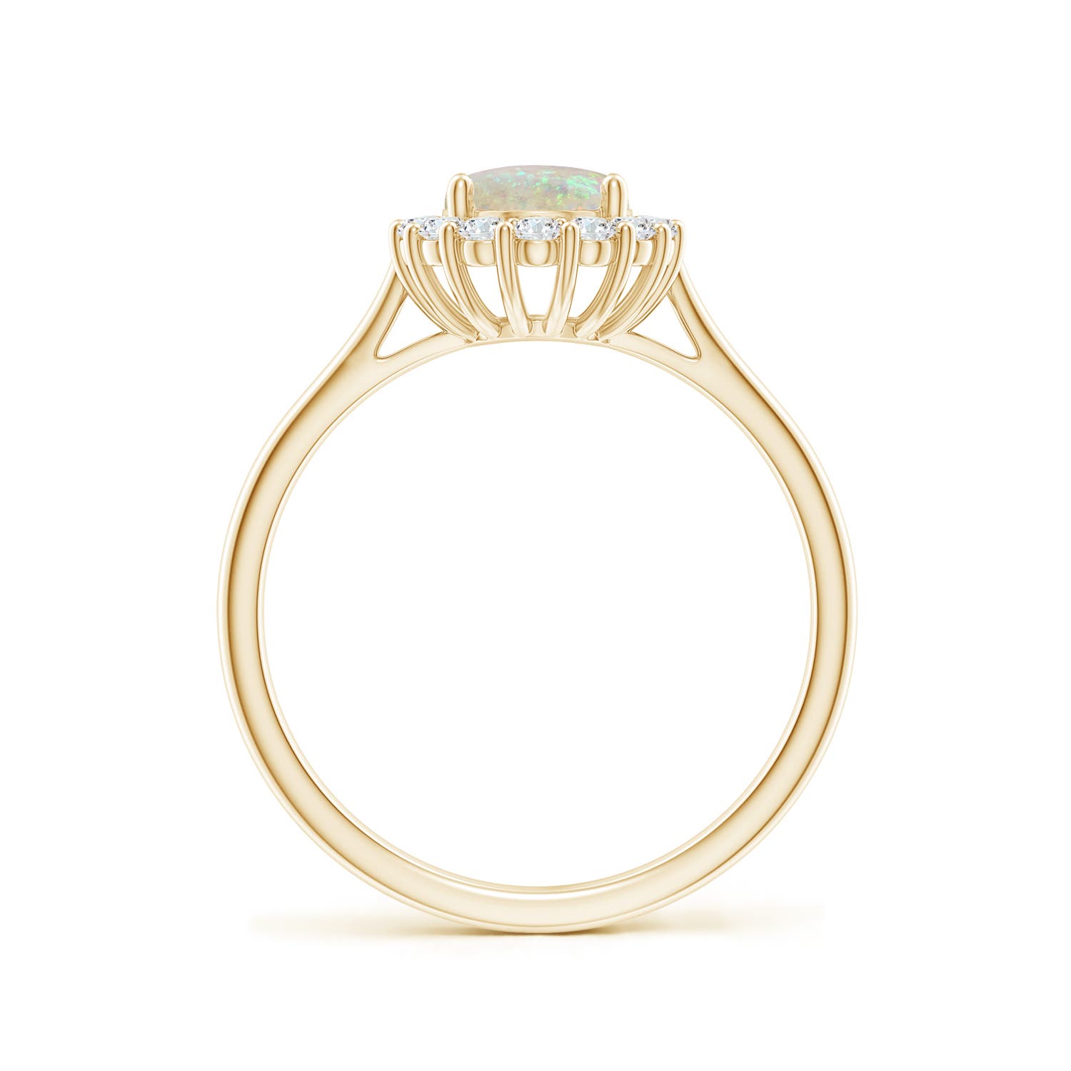 AAA - Opal / 1.09 CT / 14 KT Yellow Gold