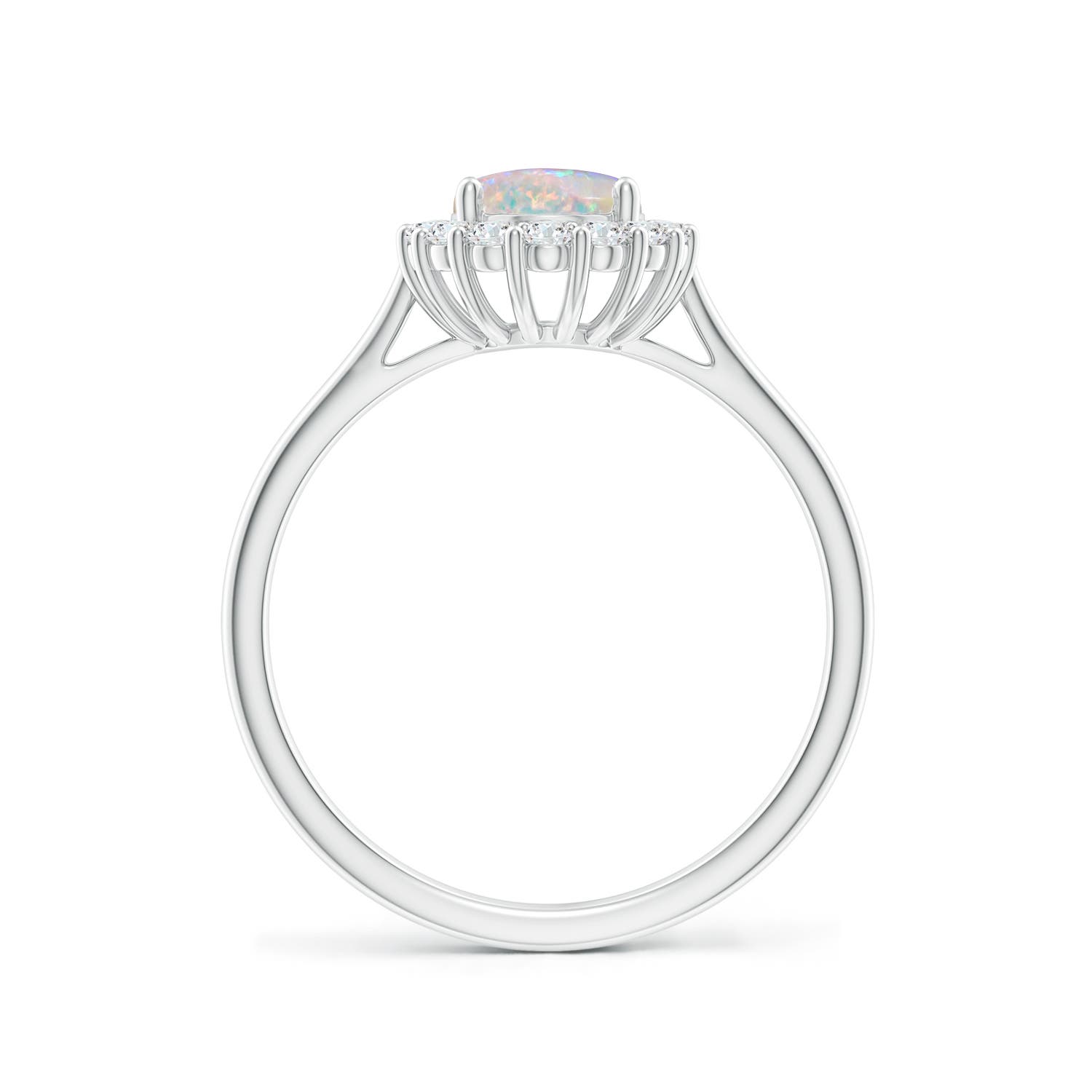 AAAA - Opal / 1.09 CT / 14 KT White Gold