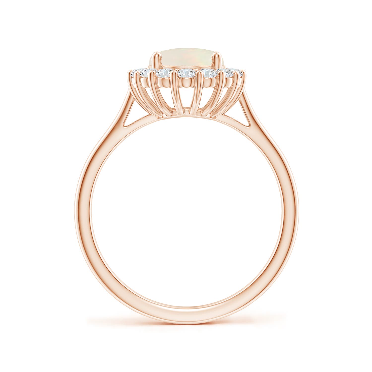 A - Opal / 1.5 CT / 14 KT Rose Gold