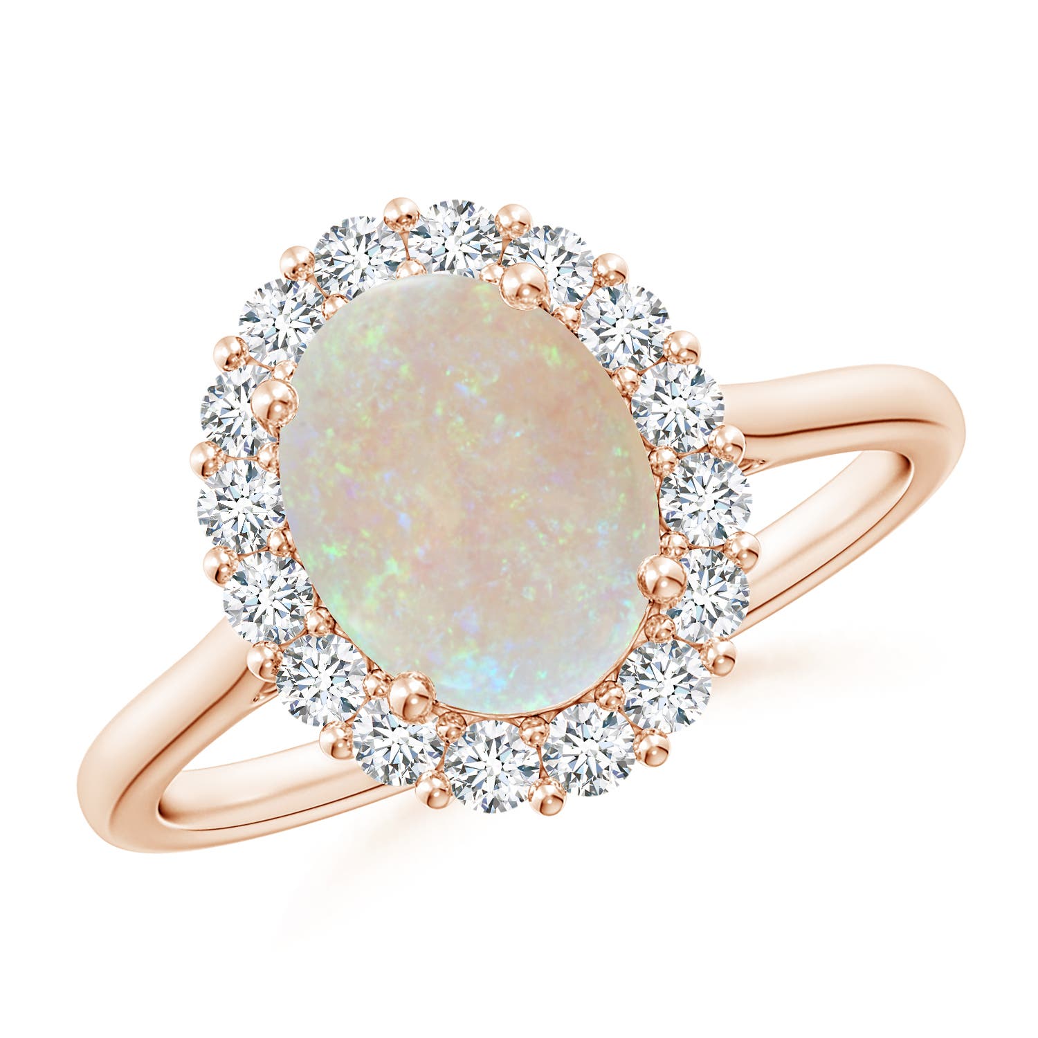 AA - Opal / 1.5 CT / 14 KT Rose Gold