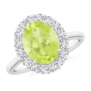 Oval A Peridot