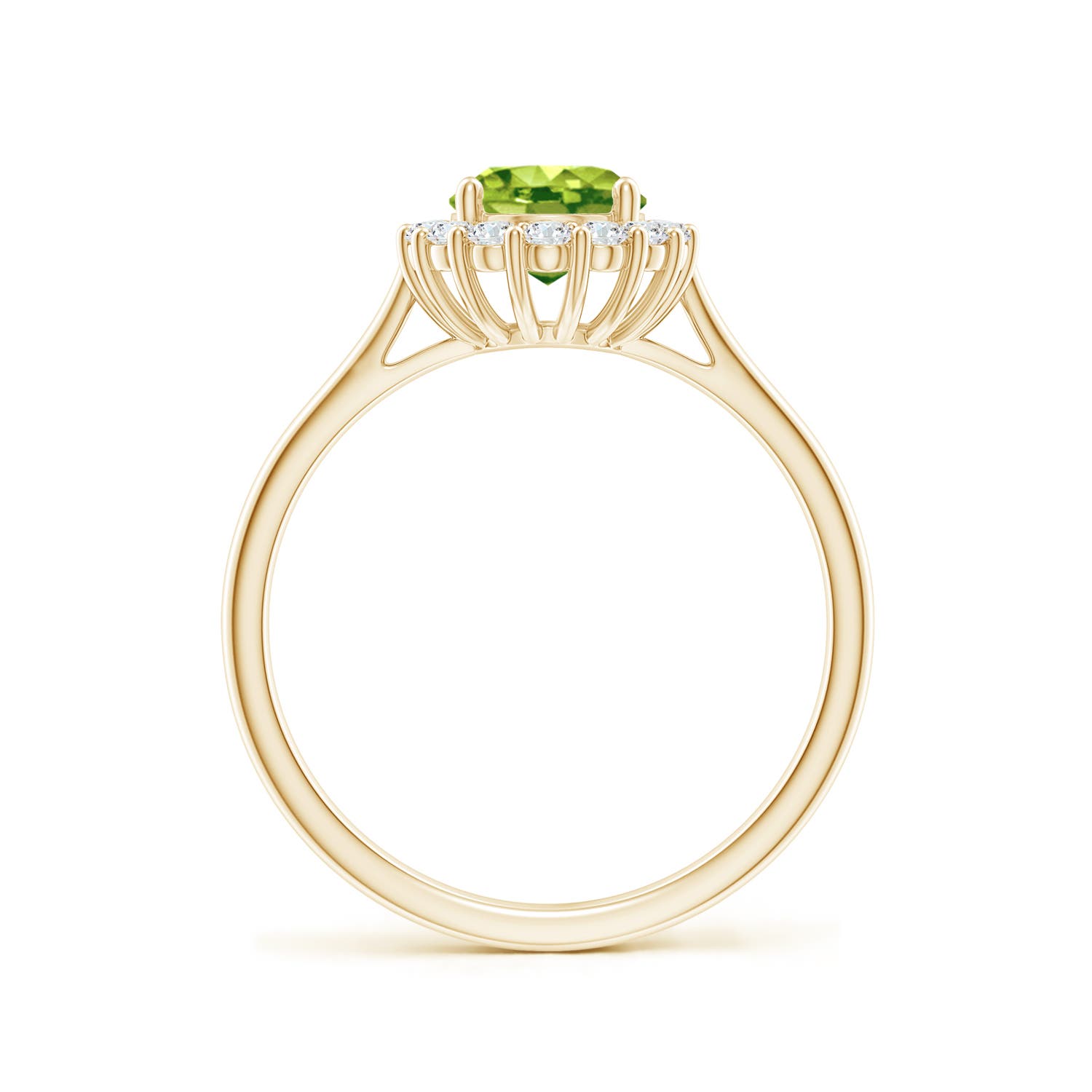 AAA - Peridot / 1.64 CT / 14 KT Yellow Gold