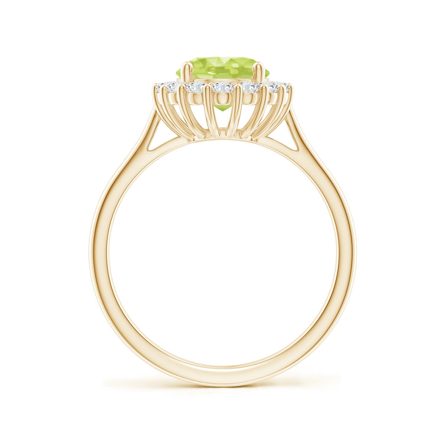 A - Peridot / 2.3 CT / 14 KT Yellow Gold