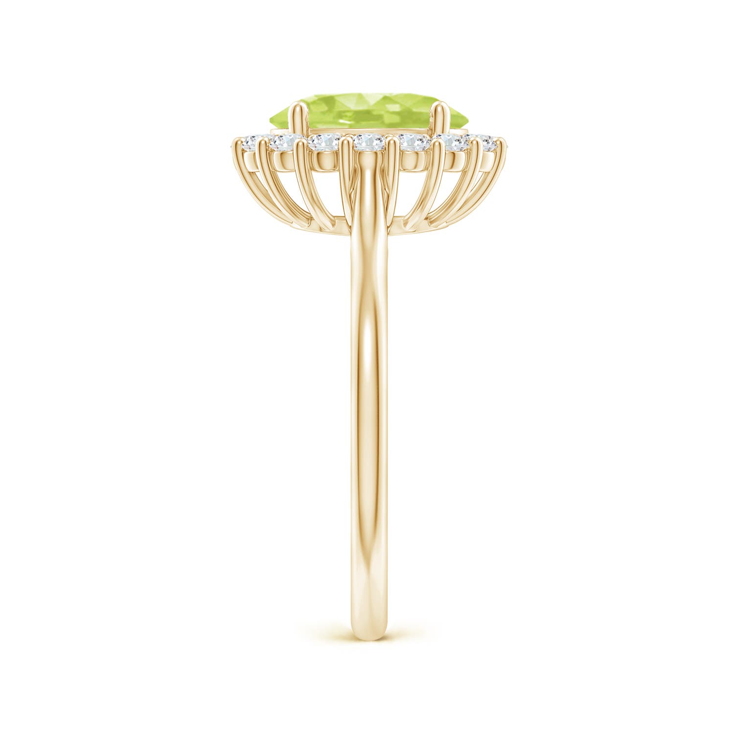 A - Peridot / 2.3 CT / 14 KT Yellow Gold